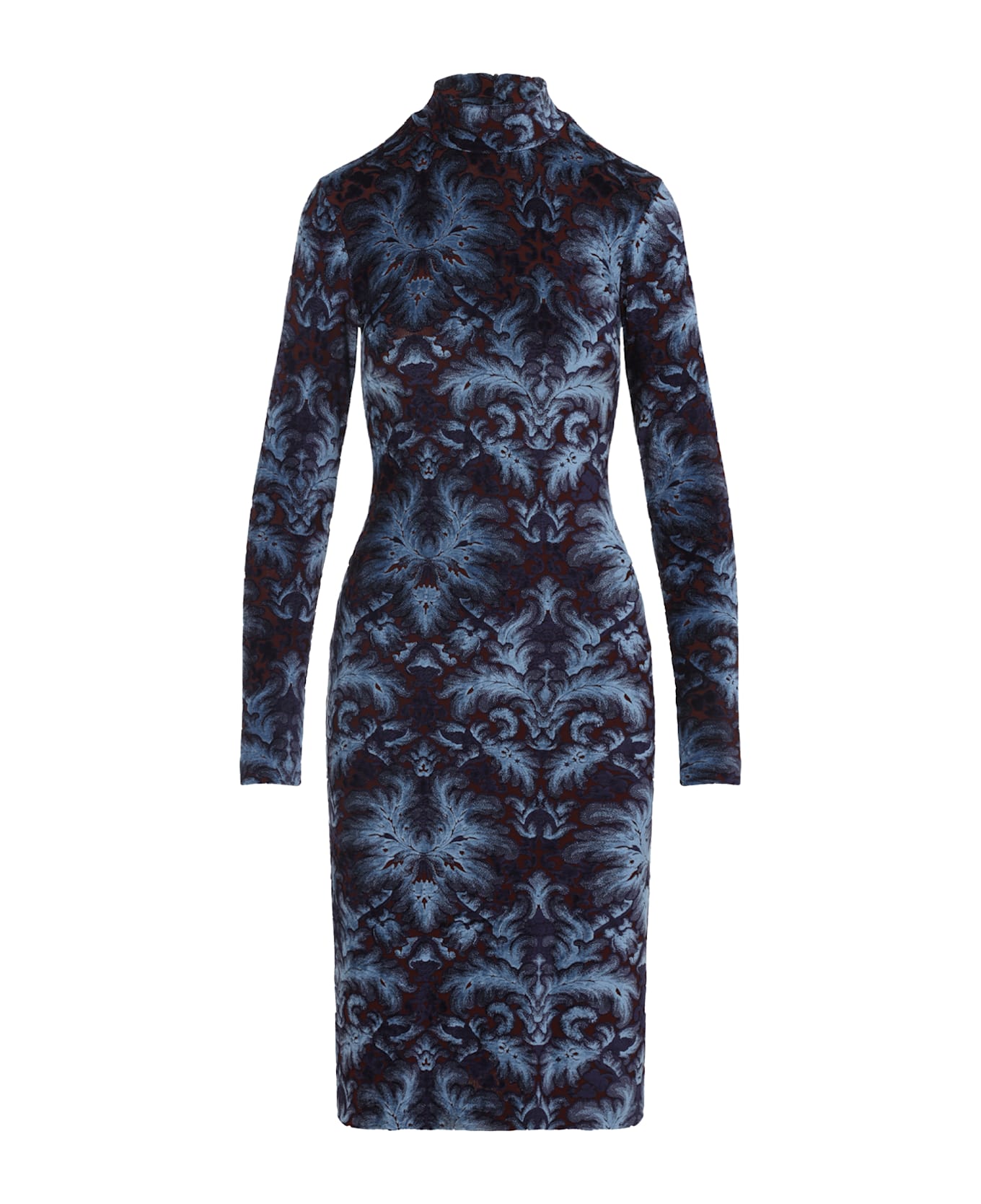 Etro Knee Dress - Var. Multicolor  F.do Blu