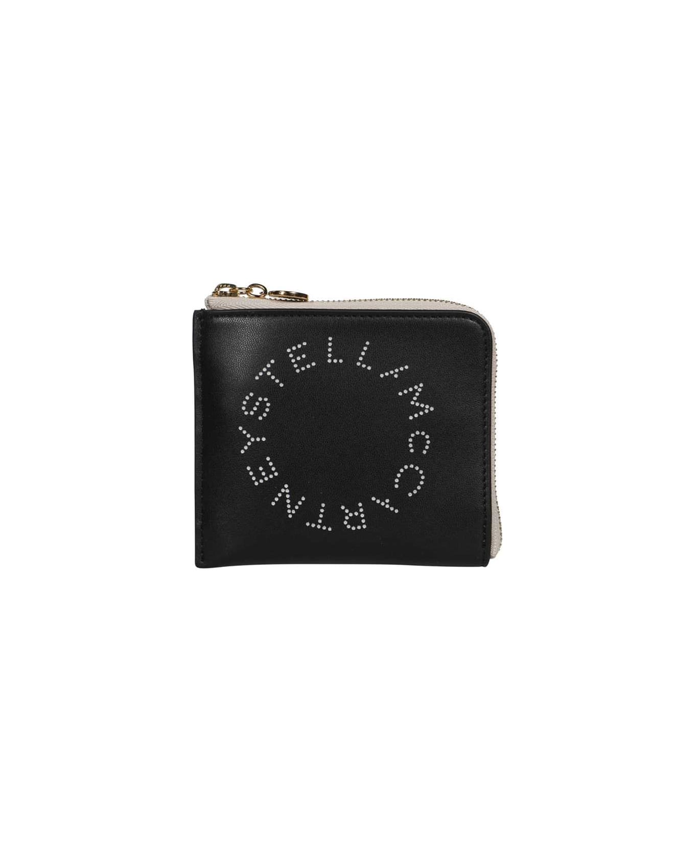Stella McCartney Stella Logo Small Wallet - black 財布