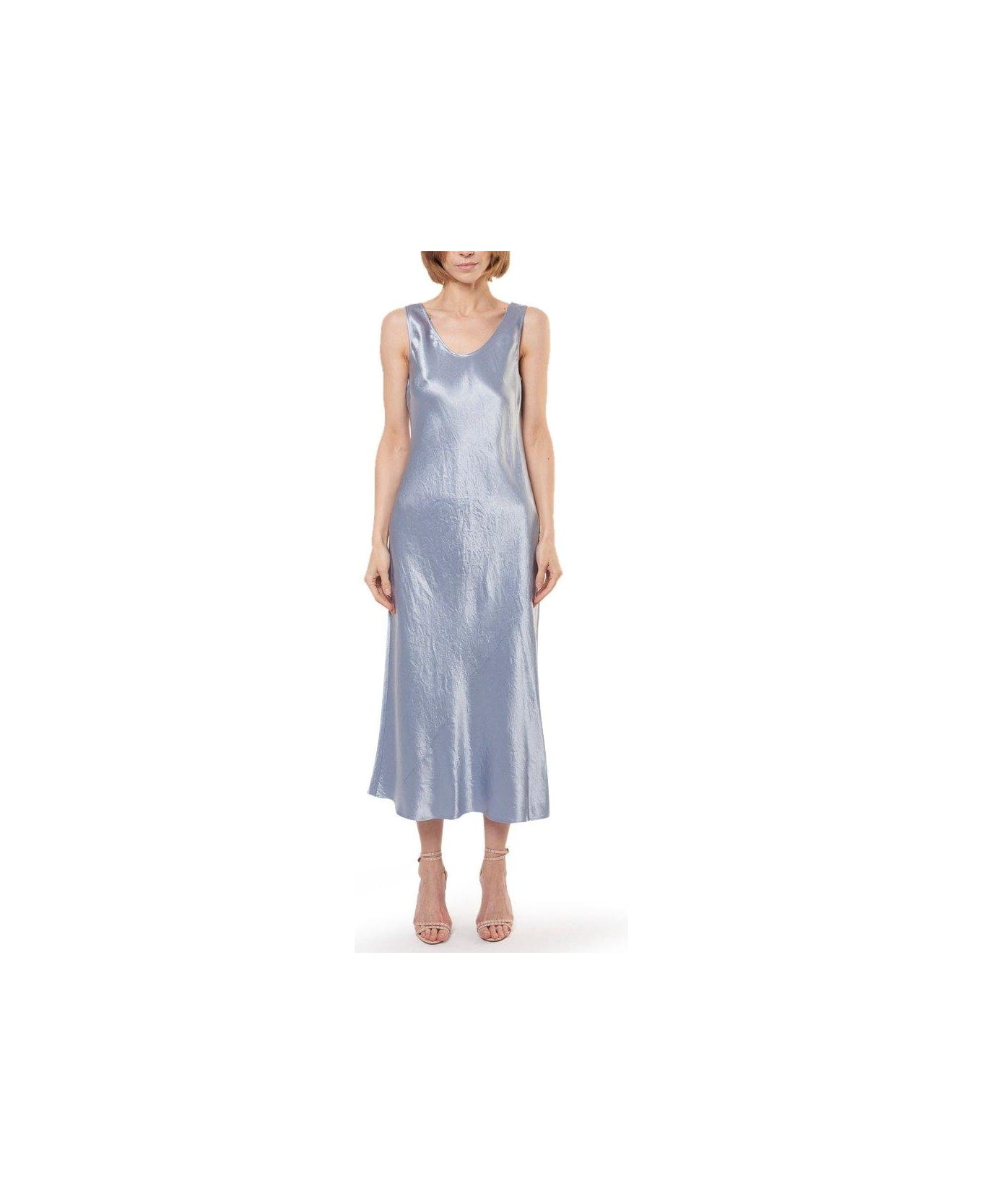 Max Mara Talete Sleeveless Dress - Light blue ワンピース＆ドレス