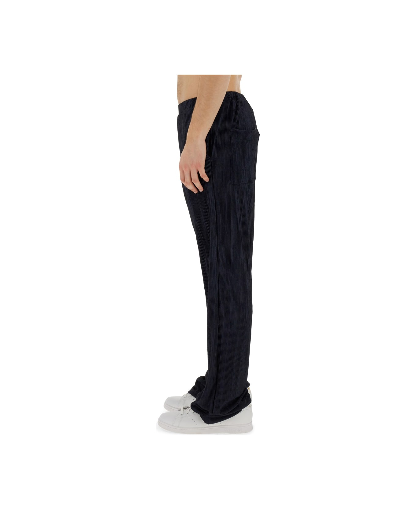 Family First Milano Pleated Pants - BLUE