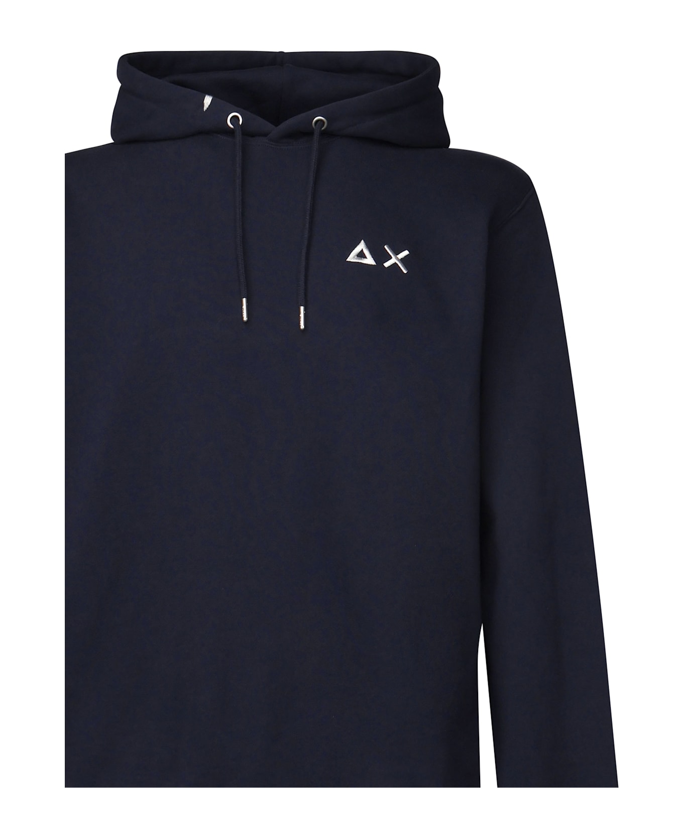 Sun 68 Hoodie With Logo - Blue