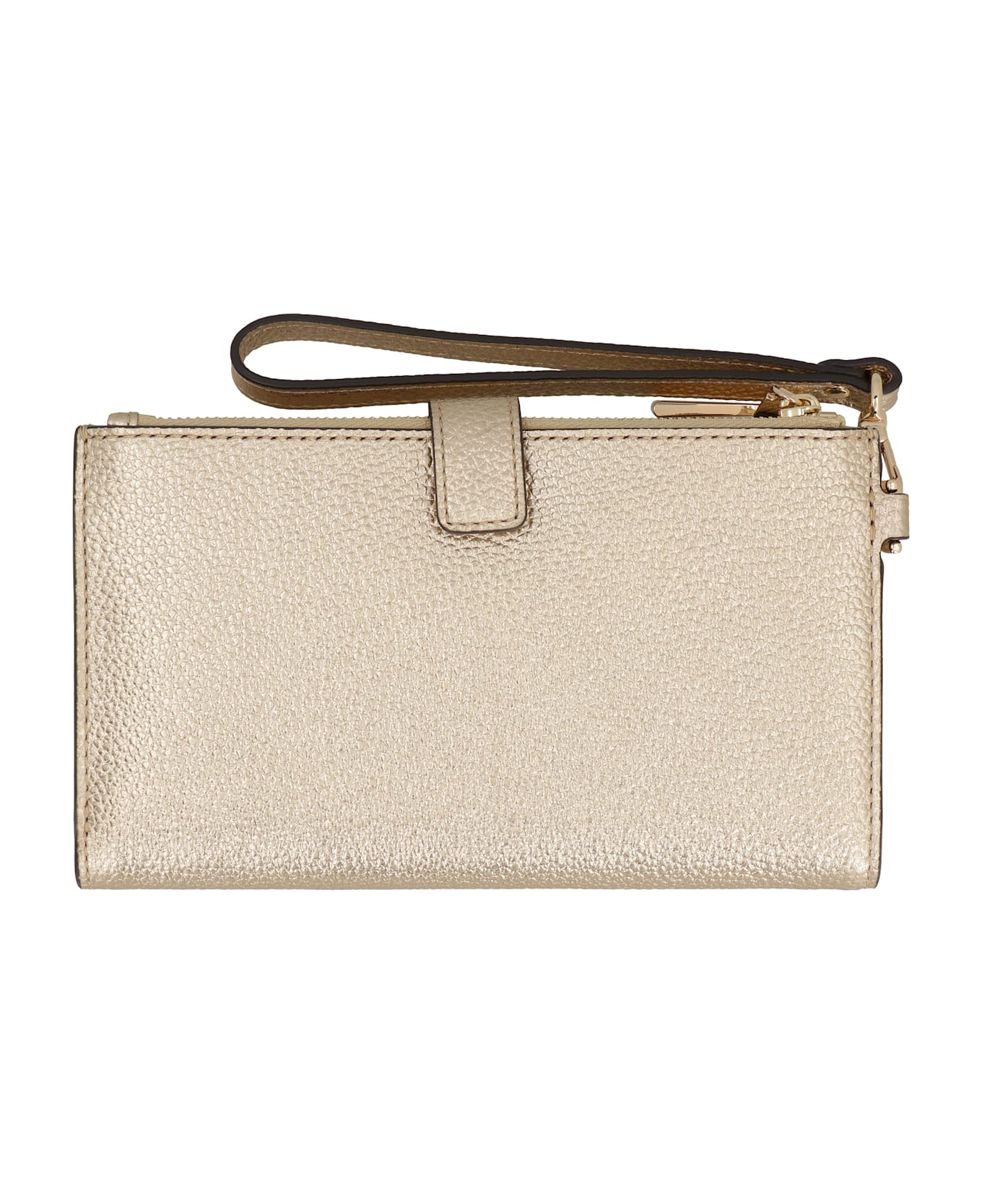 MICHAEL Michael Kors Adele Leather Wallet - Golden