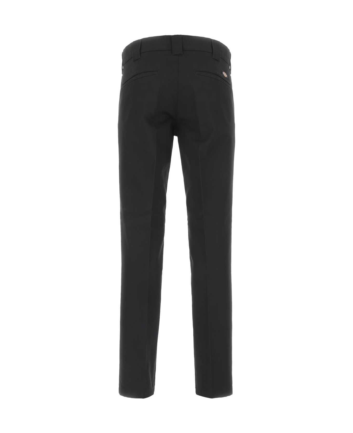 Dickies Black Polyester Blend Pant - BLK1