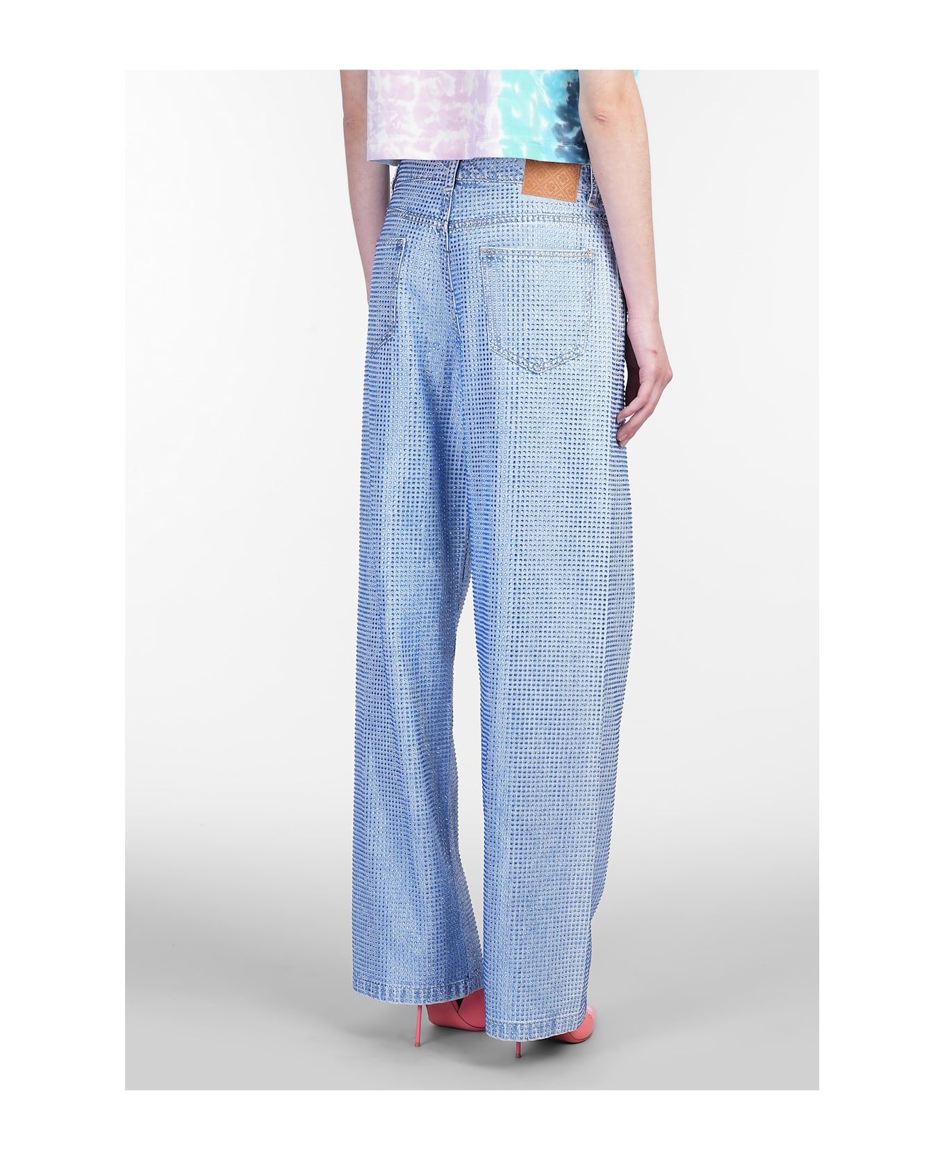 Casablanca Jeans In Blue Denim - blue