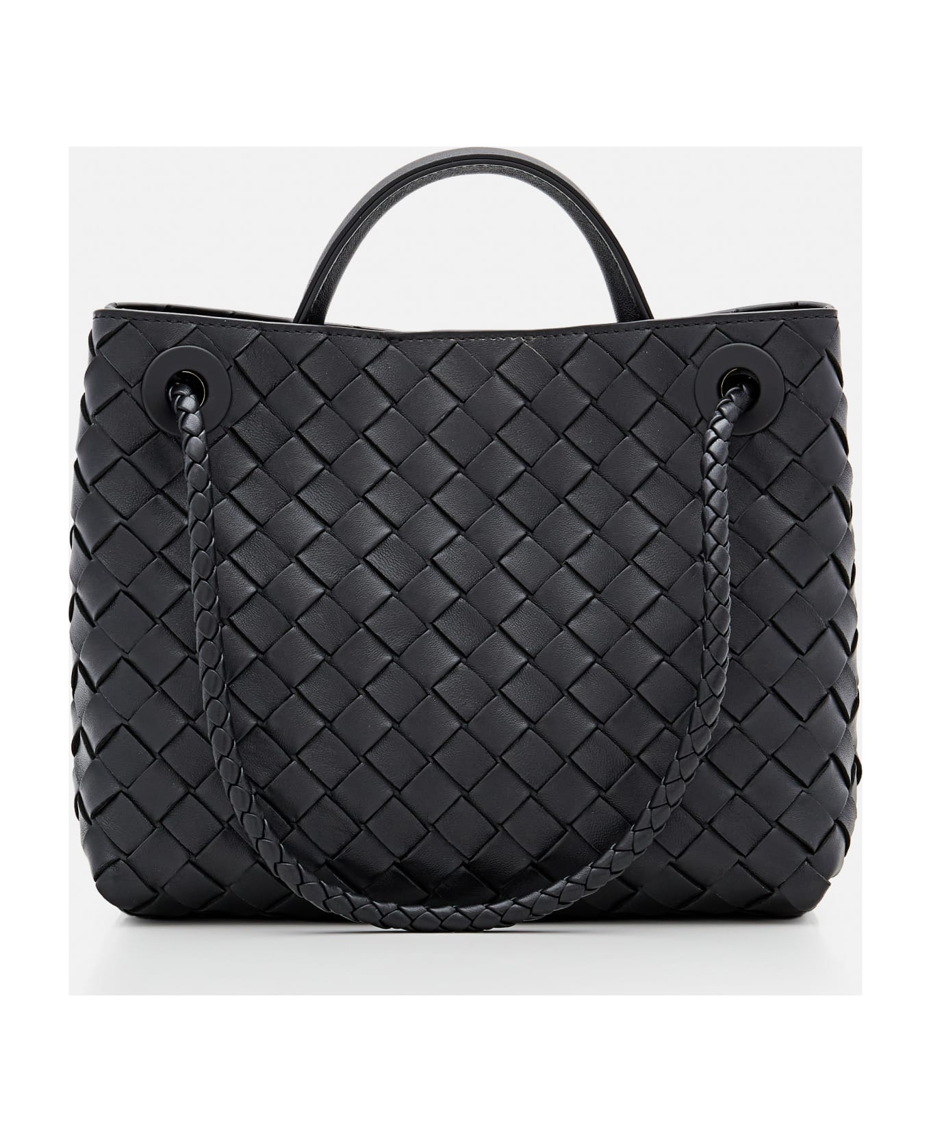 Bottega Veneta Small Andiamo Leather Tote Bag - Nero トートバッグ