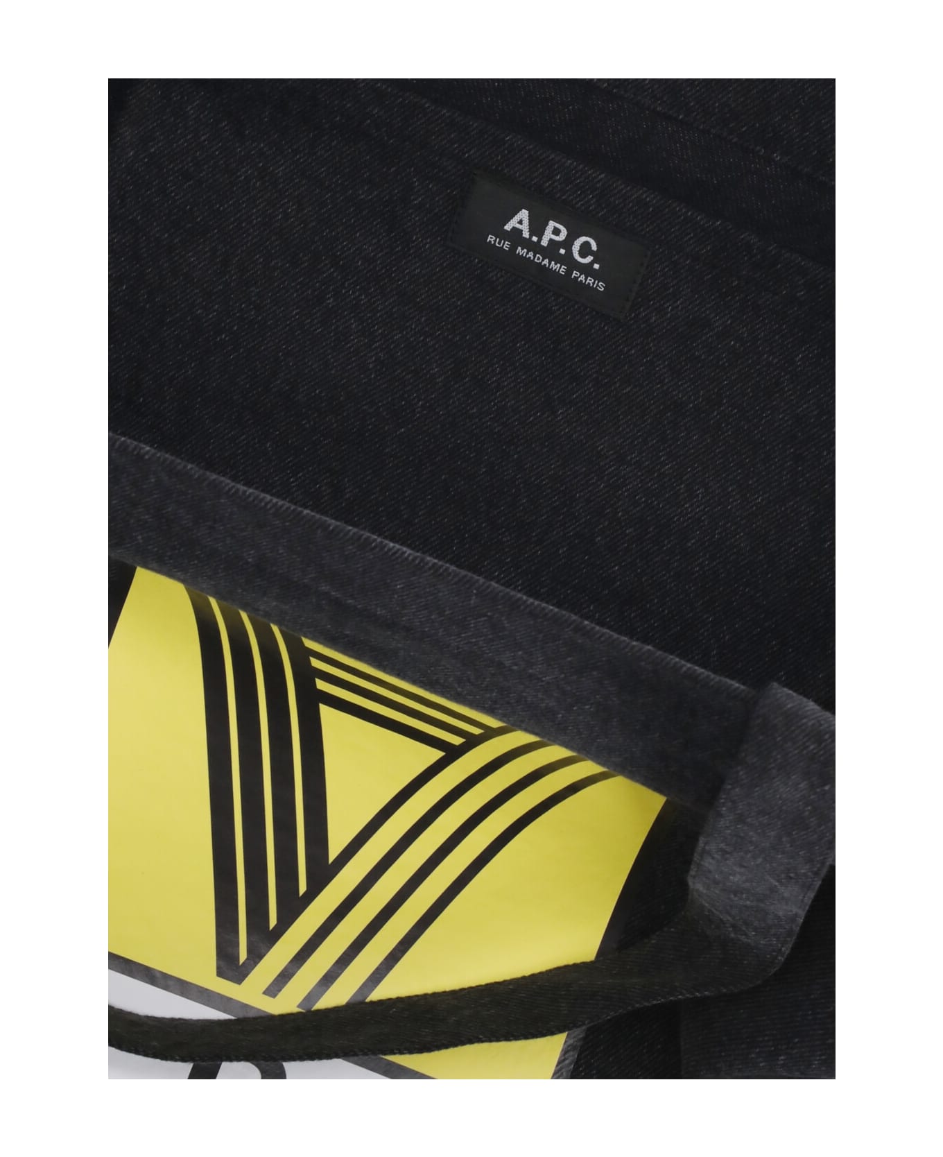 A.P.C. Diane Shopper Bag - Black トートバッグ