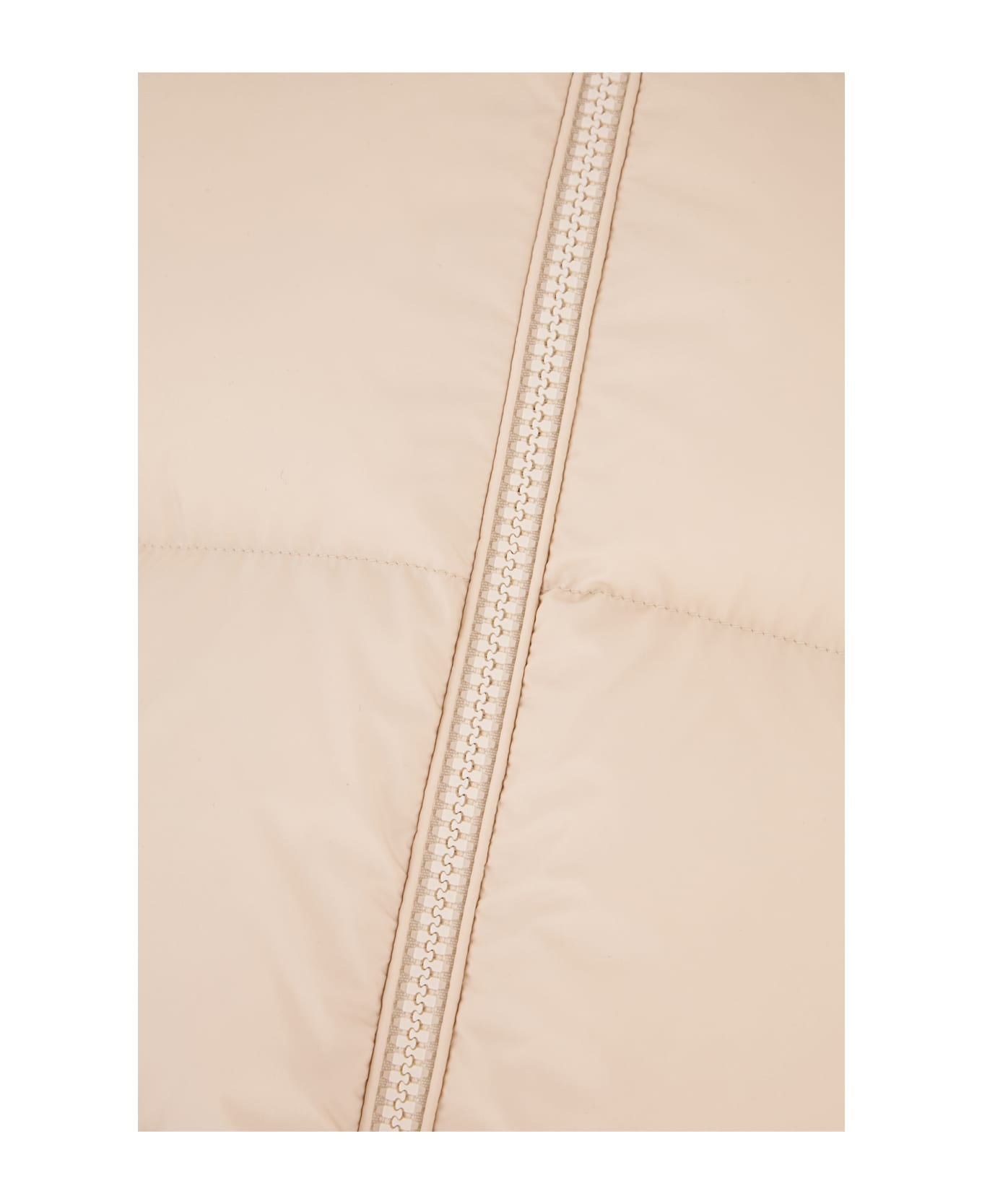 Moncler Pastel Pink Mauzun Polyester Down Jacket - Champagne