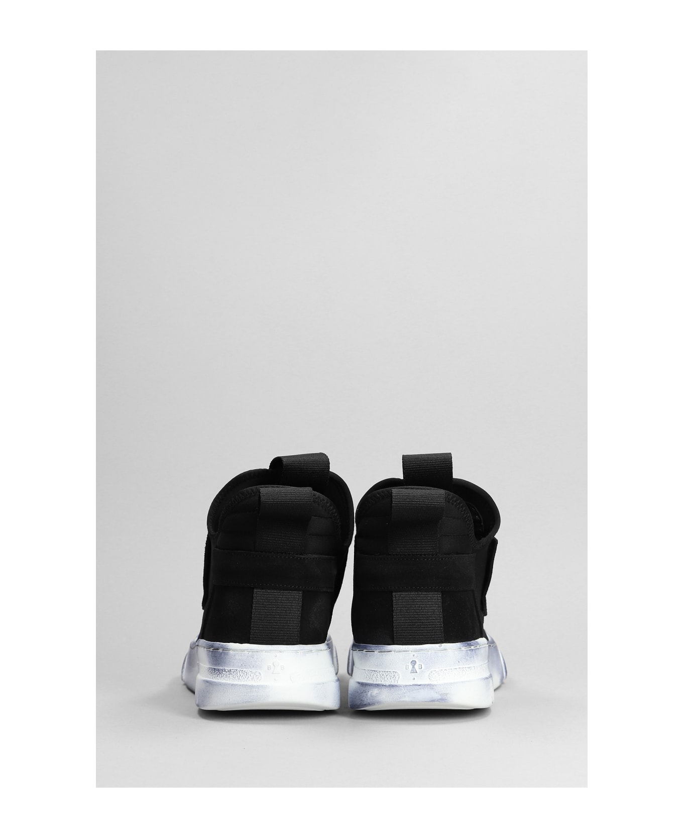 Bruno Bordese Damper  Sneakers In Black Suede - black