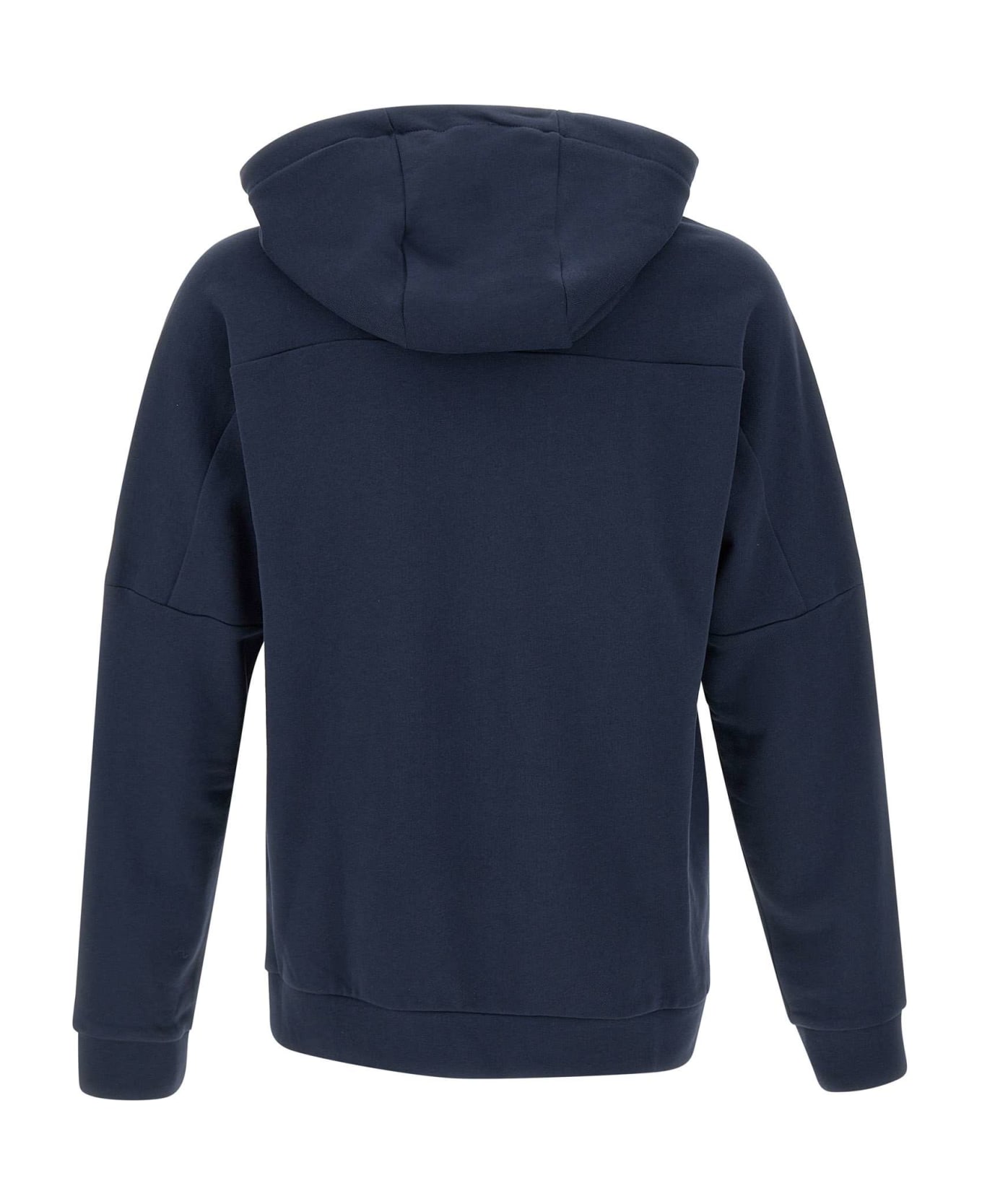 EA7 Organic Cotton Sweatshirt - BLUE