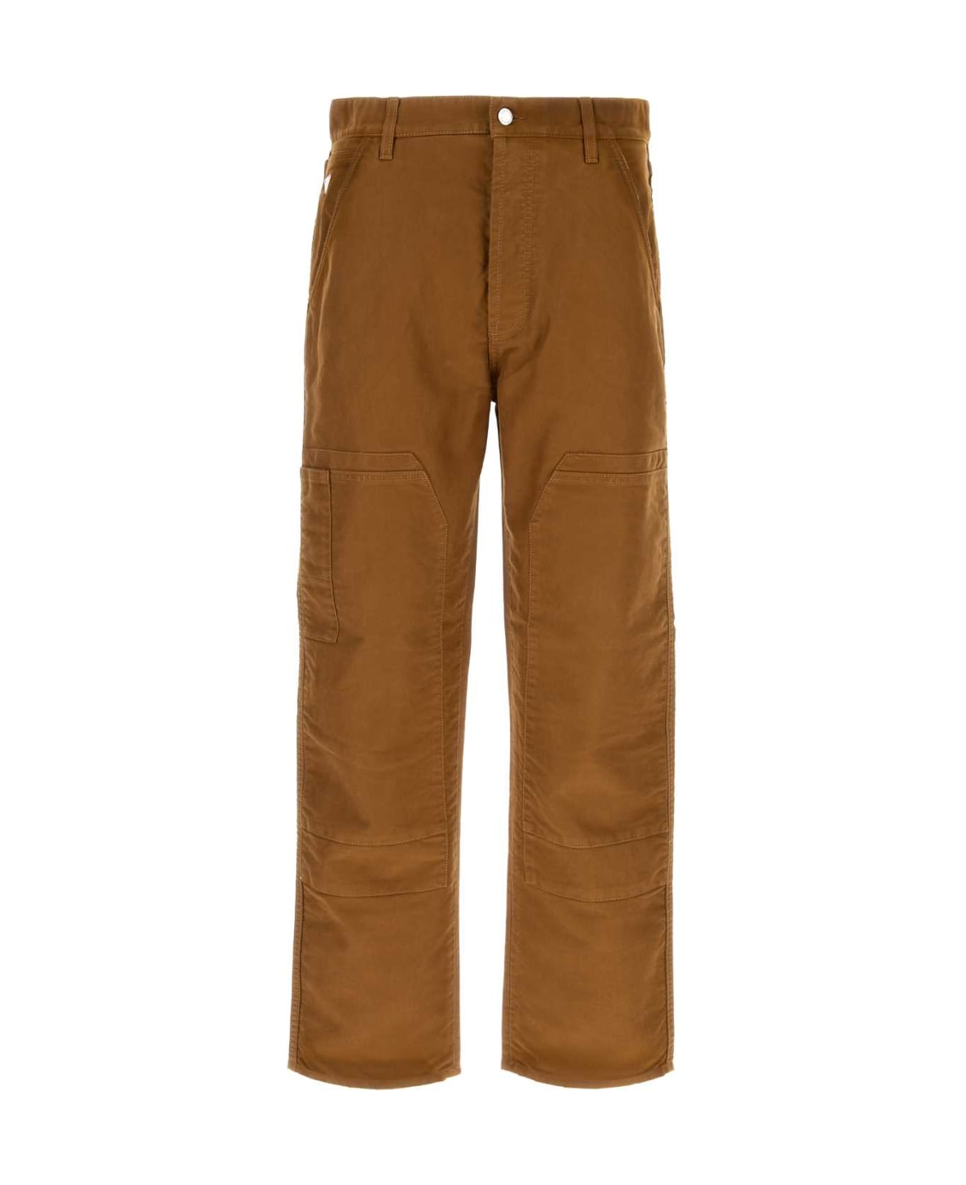 Prada Light Brown Cotton Pant - LIGHTBROWN