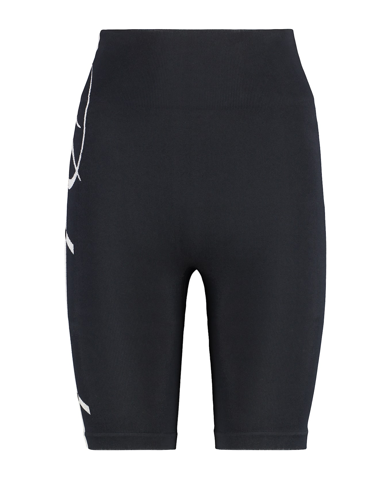 Rhude Logo Print Shorts - black