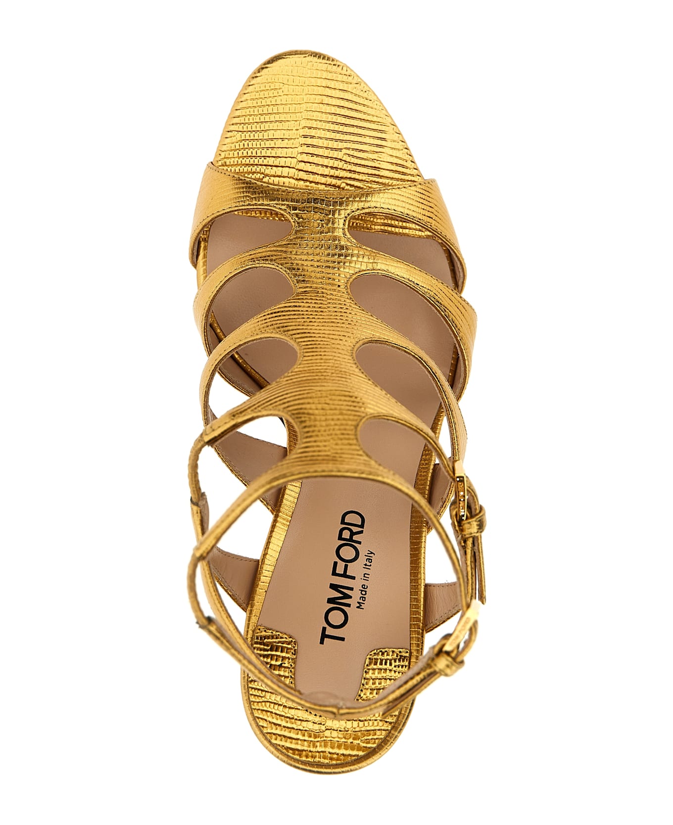 Tom Ford 'paradis' Sandals - Gold