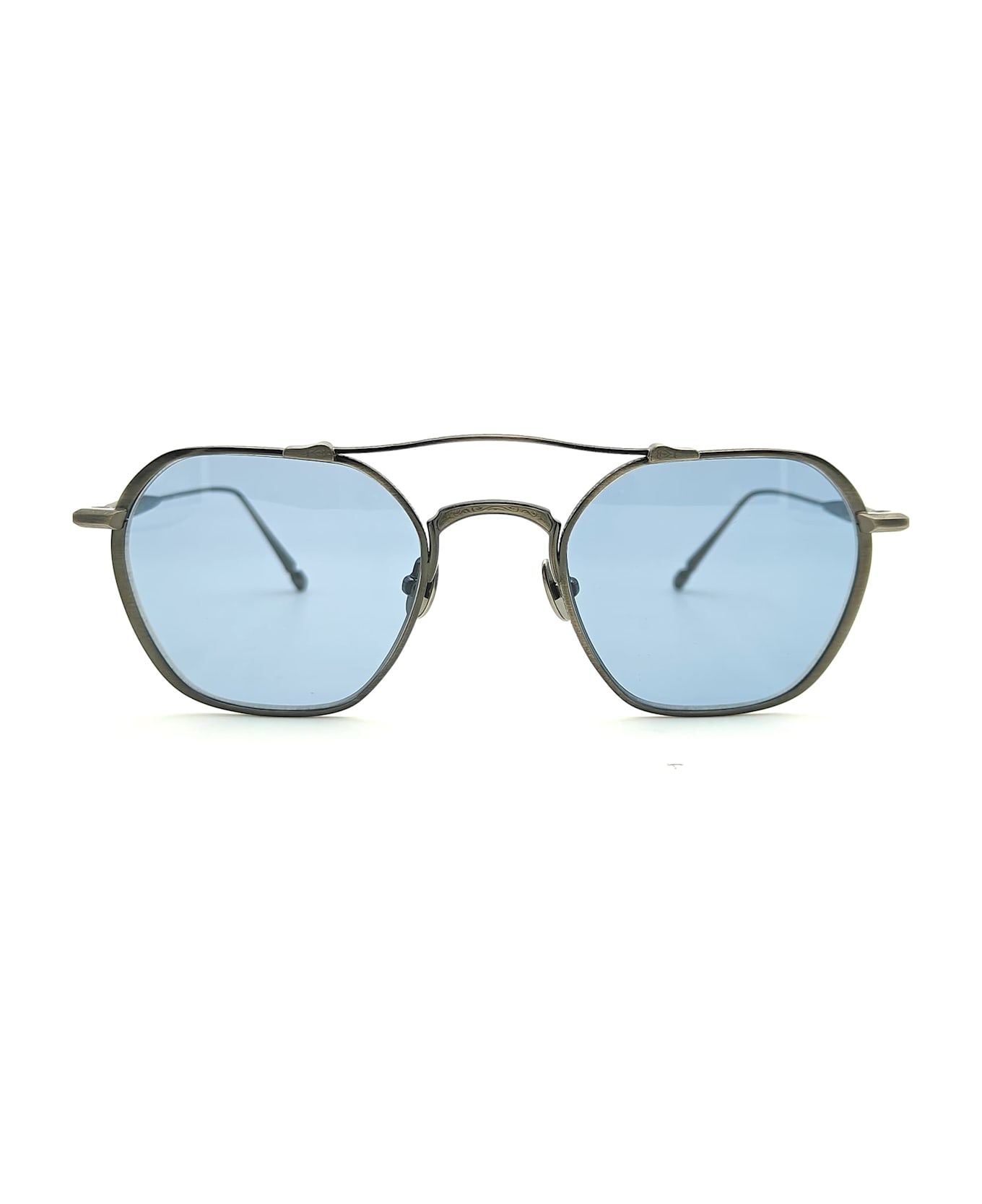 Matsuda M3145 - Antique Silver Sunglasses - Silver