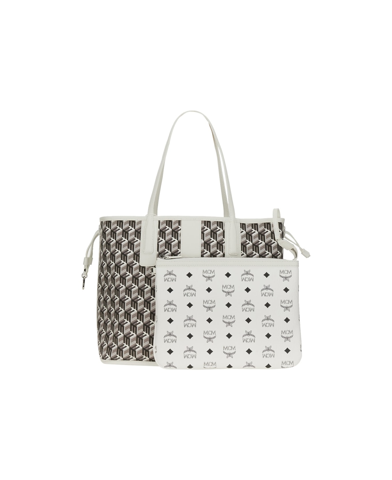 MCM Borsa Shopper "liz" Medium - WHITE