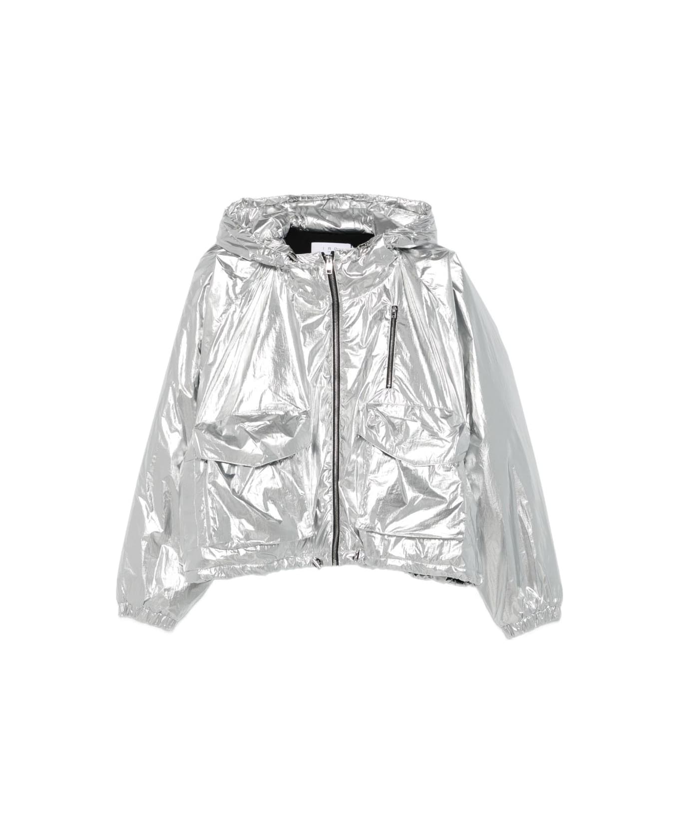 IRO Gonie Hooded Jacket - Silver