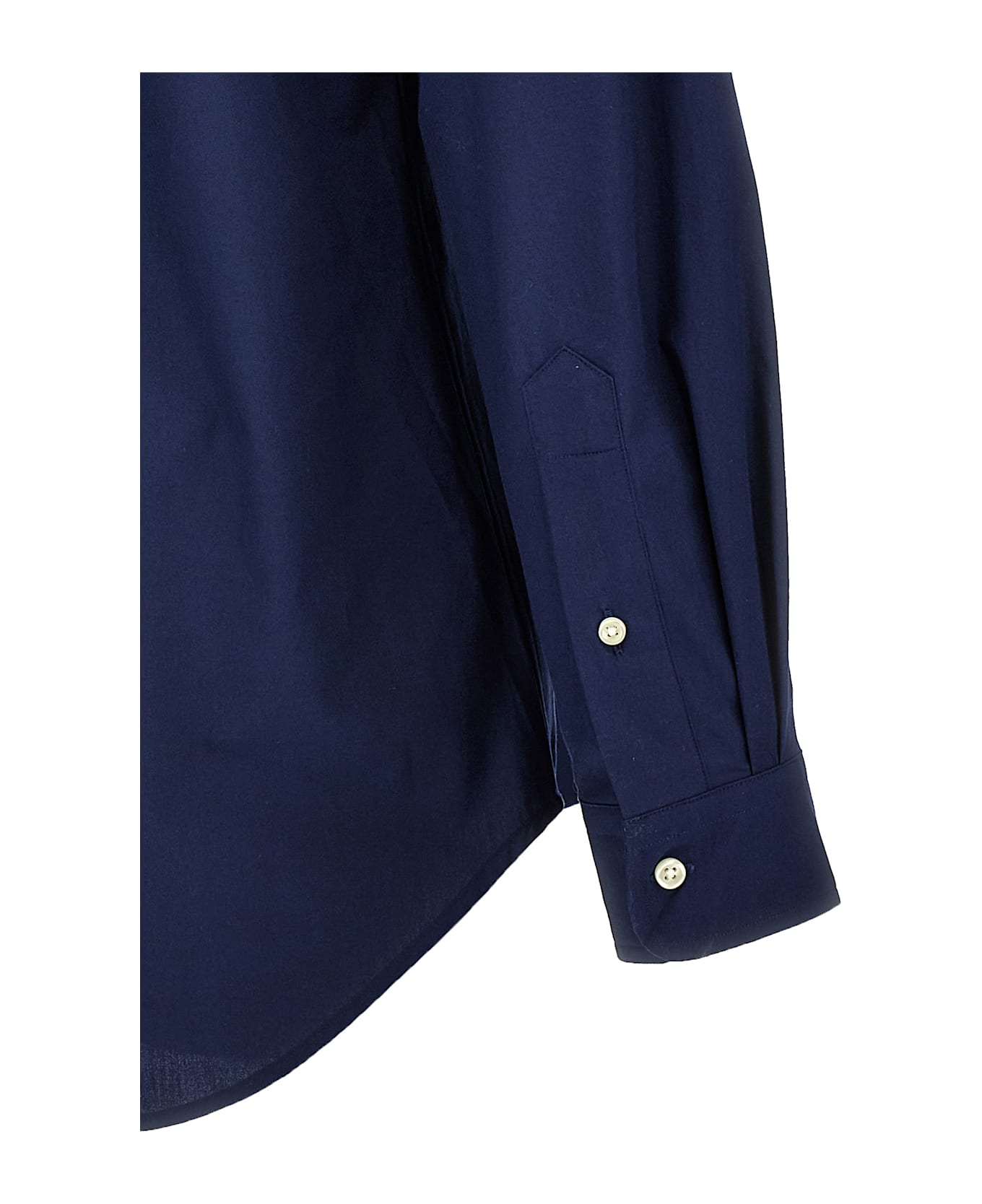 Ralph Lauren Logo Embroidery Shirt - newport navy