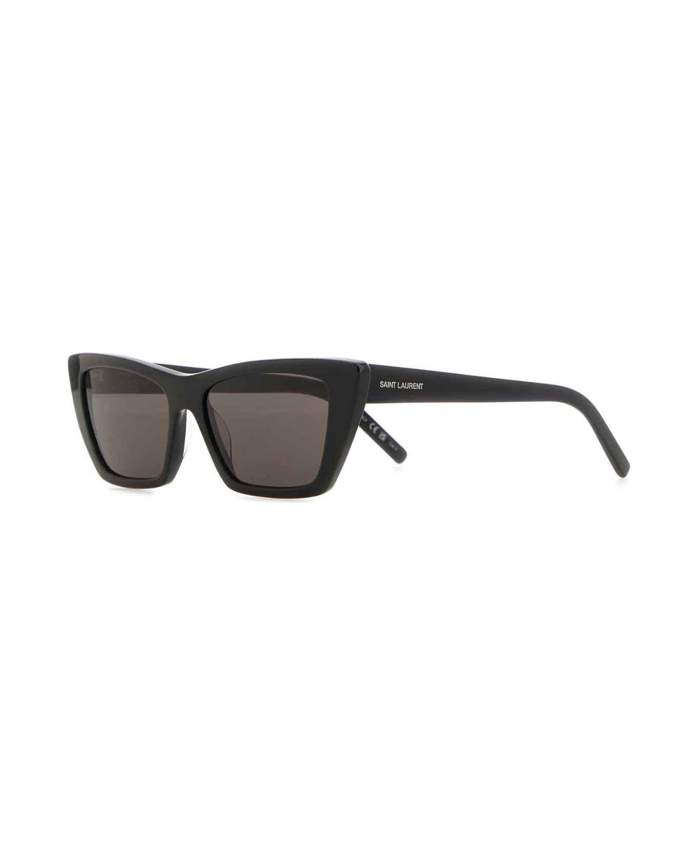 Saint Laurent Black Acetate Sl 276 Mica Sunglasses - NERO