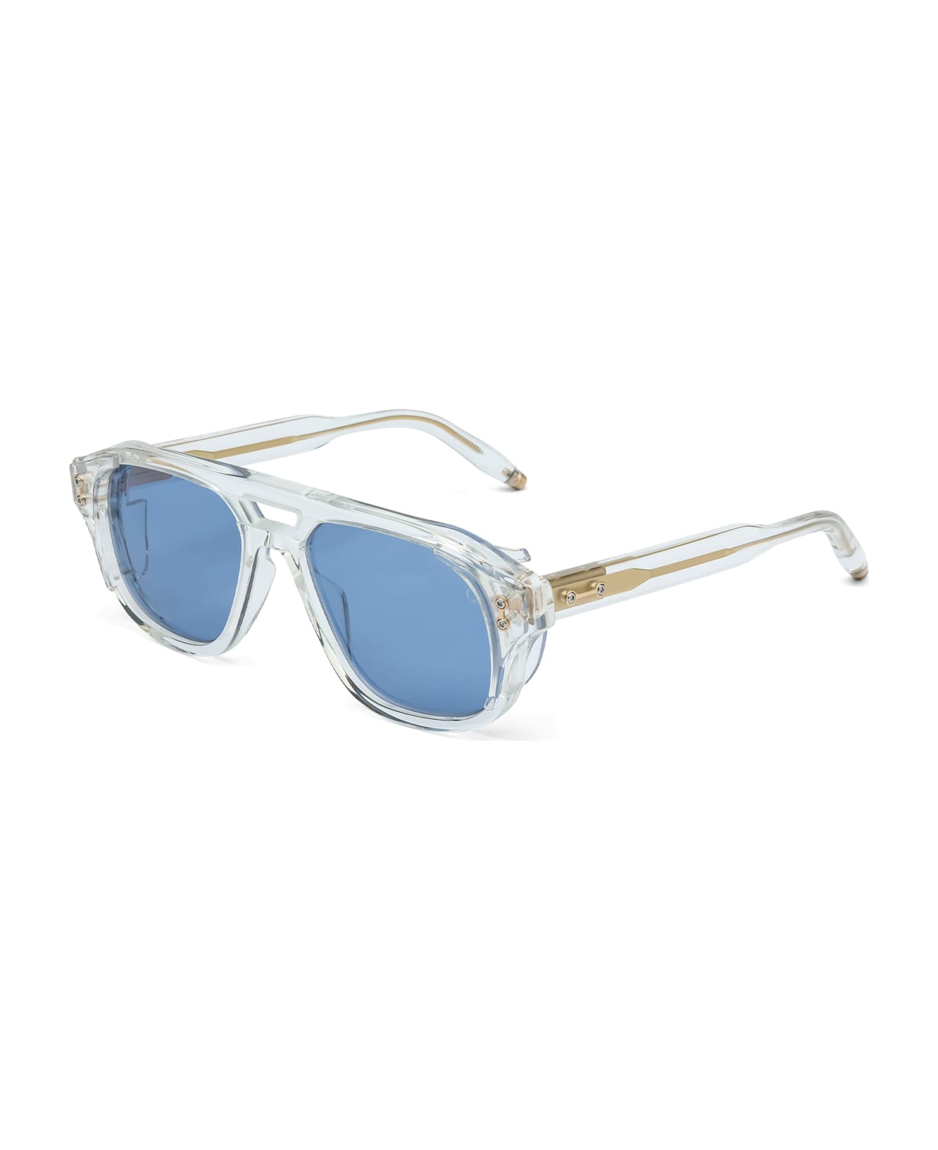Akoni Phoenix - Crystal Clear / Brushed Gold Sunglasses - transparent/gold