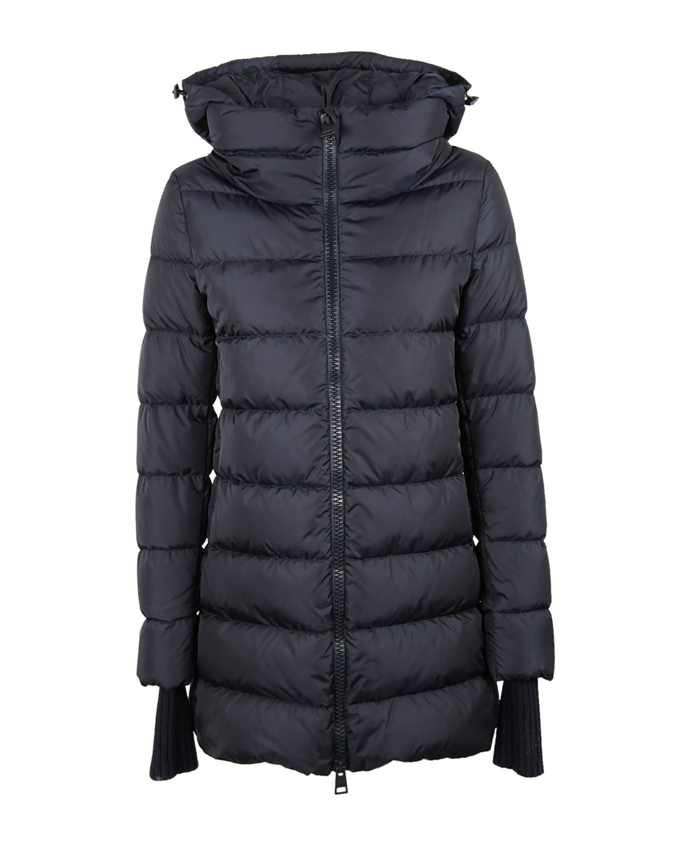 Herno Medium Women`s Down Jacket - Blu