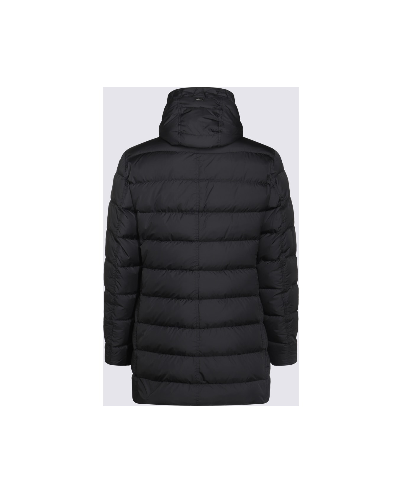Herno Black Down Jacket - Black