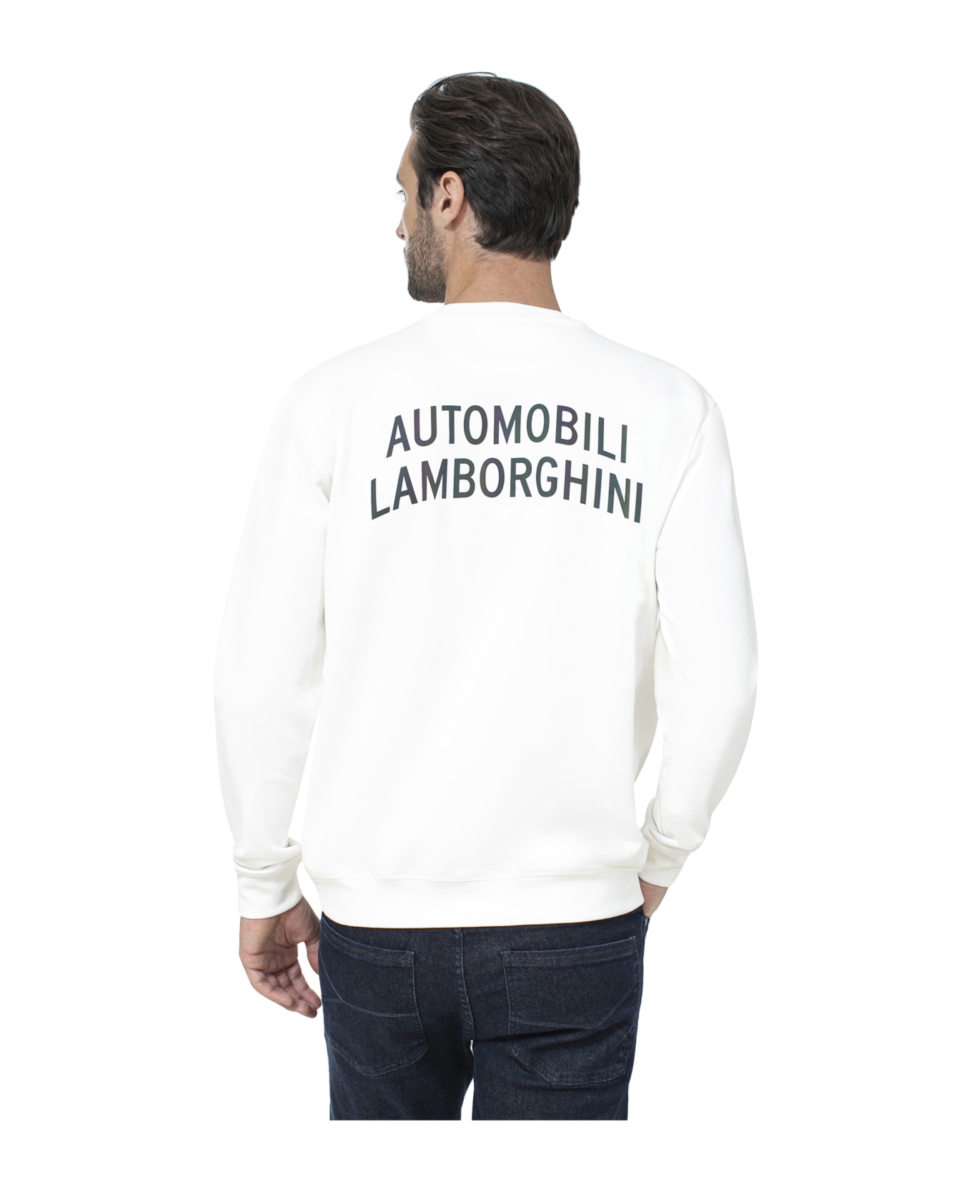 Automobili Lamborghini Sweatshirts 9015160 Regular Felpa 315 Gr - 11-0601 Nike Crop T-Shirt Pastel