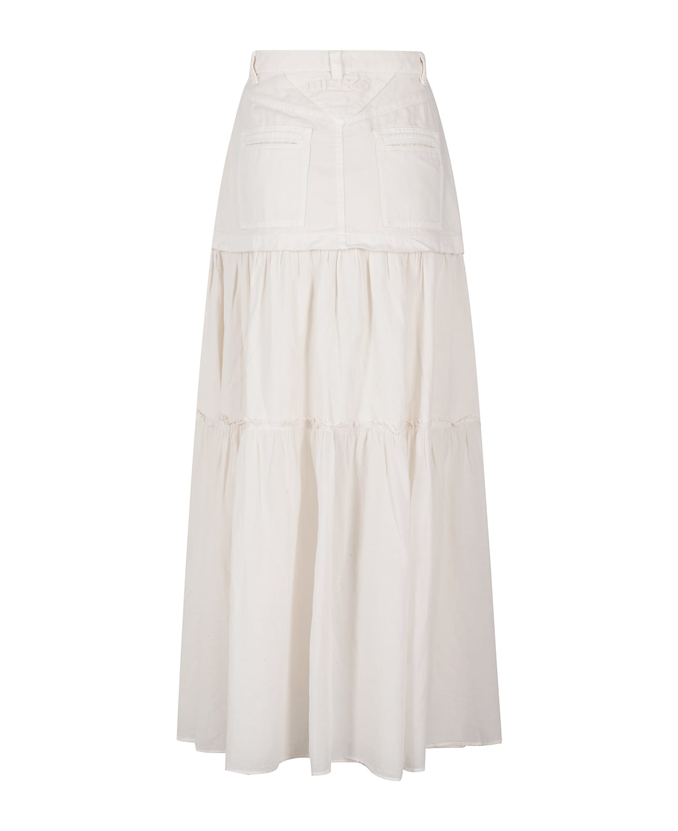 Pinko Kenny Skirt - Bianco Cigno
