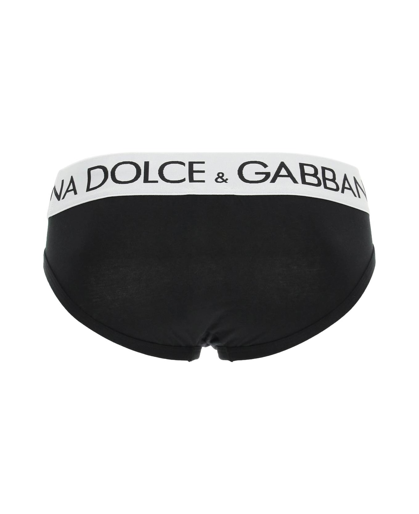 Dolce 
Gabbana Logo Band Underwear Brief - NERO (Black)