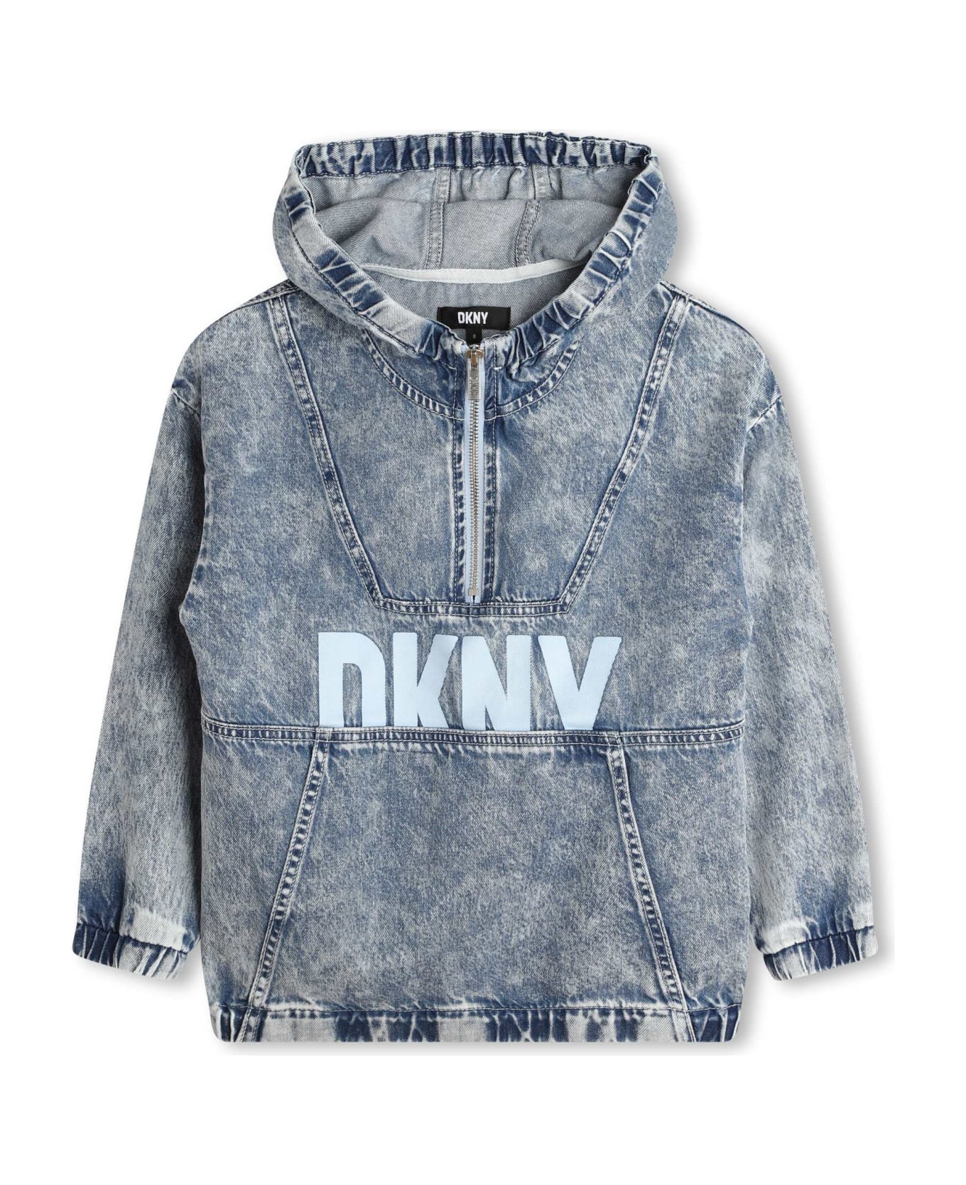 DKNY Sweatshirt With Logo - Blue