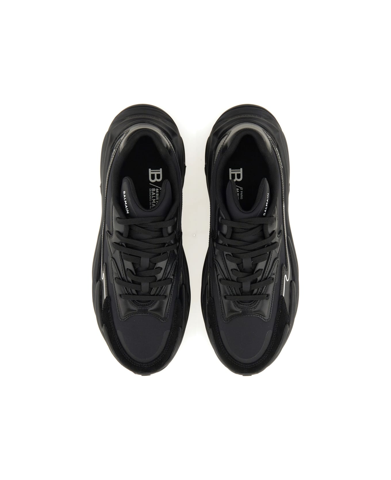 Balmain Run-row Sneaker - BLACK