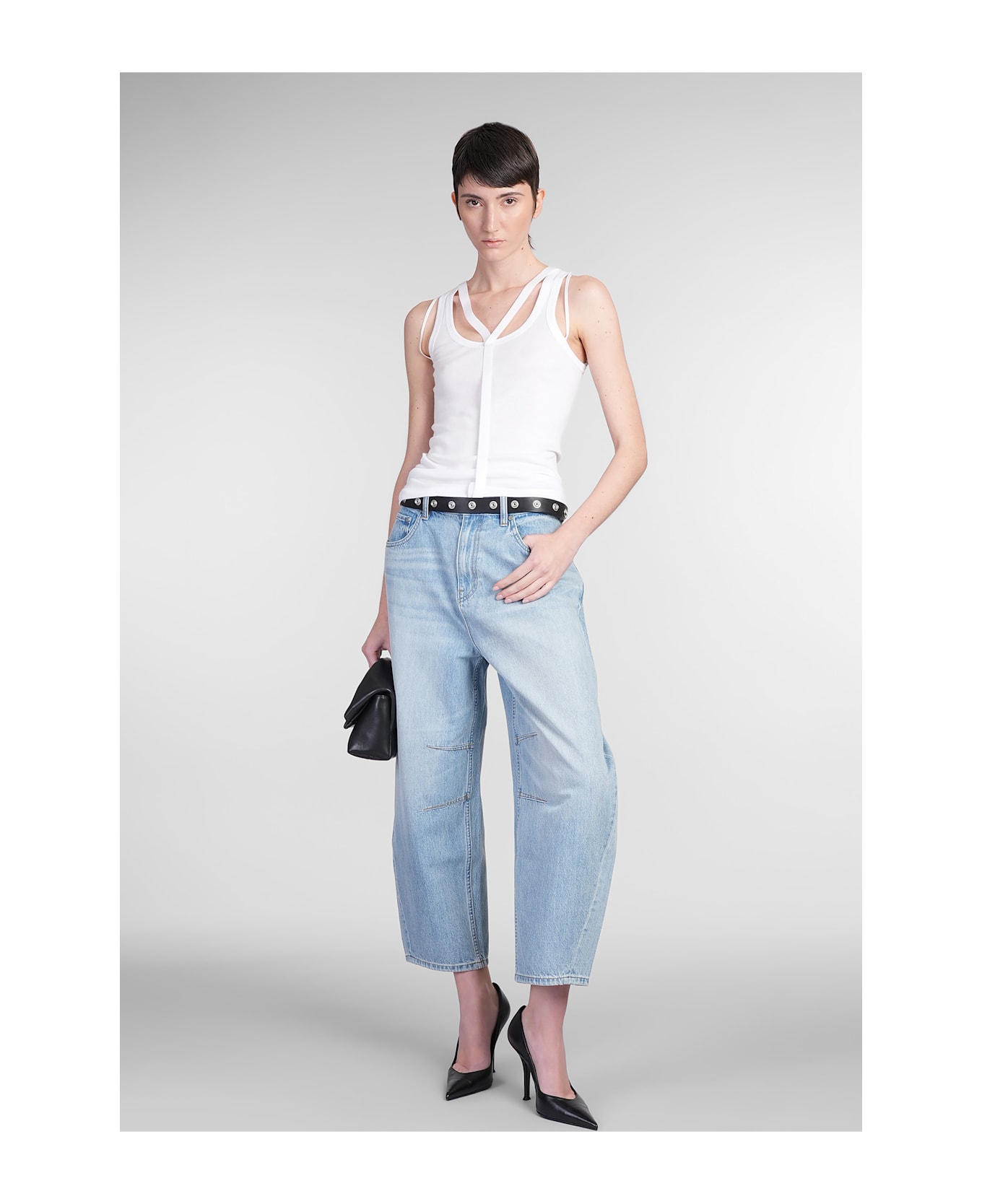 Helmut Lang Topwear In White Cotton - white