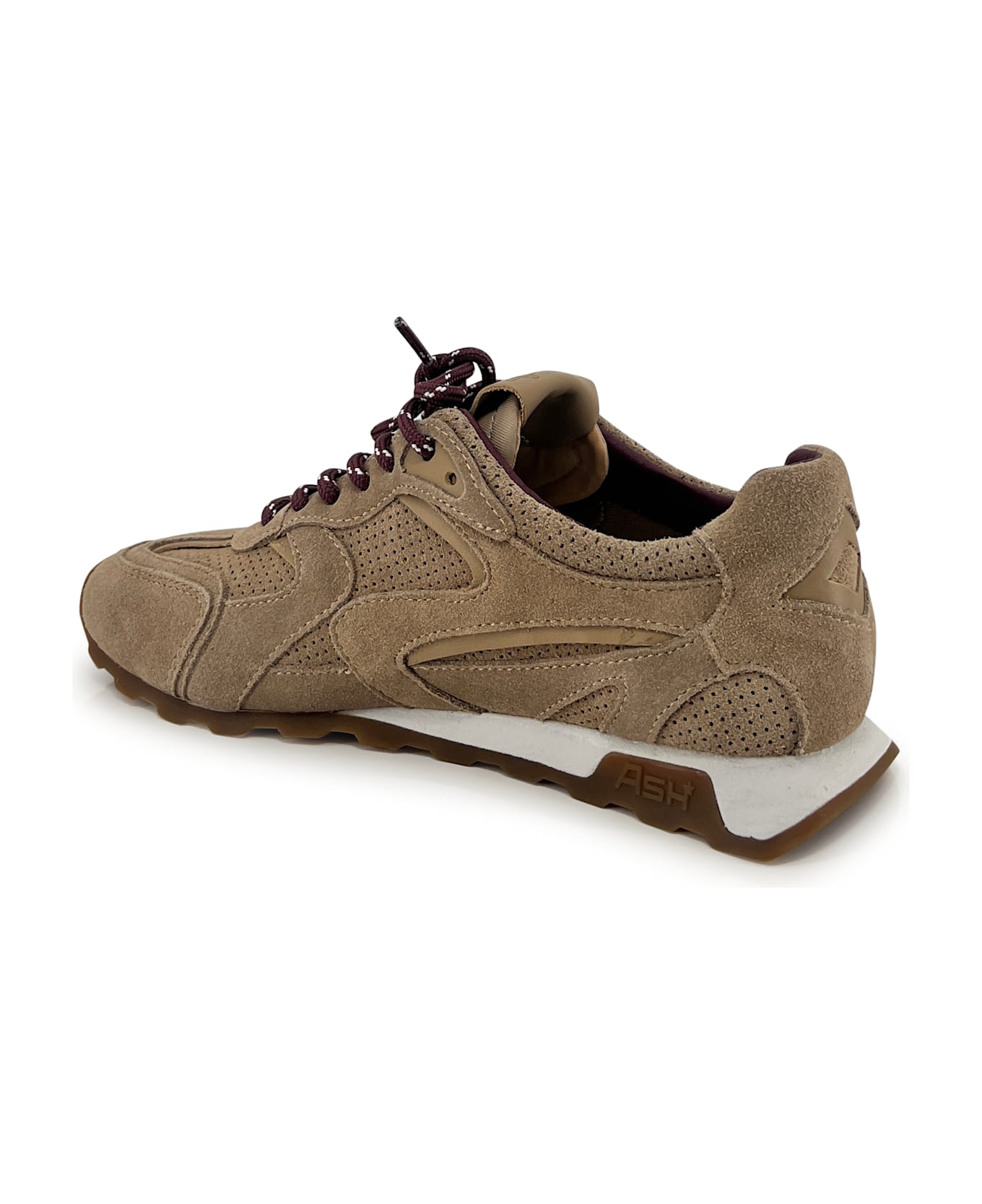 Ash Kasar Sneakers In Suede - Brown