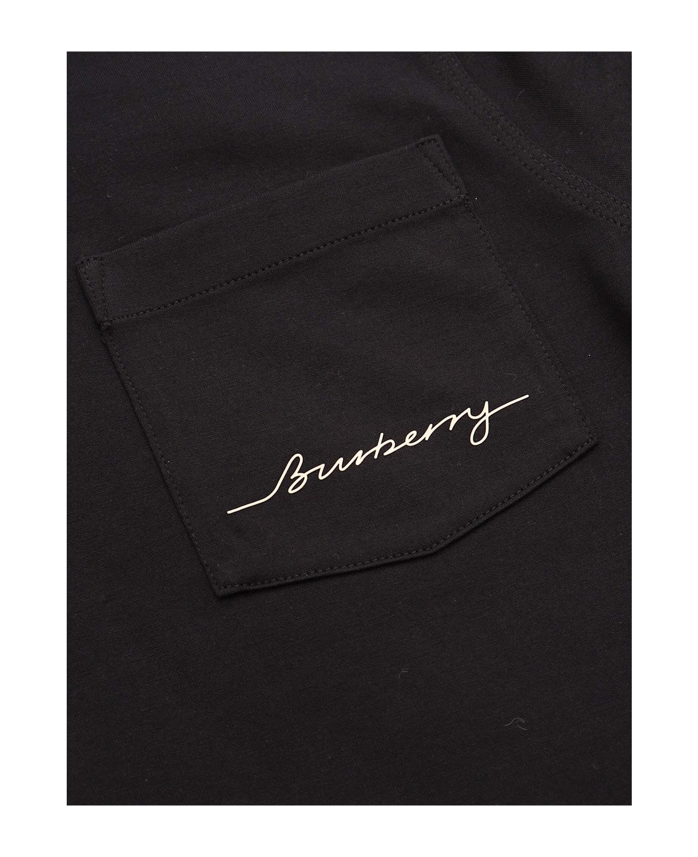 Burberry Kid Boy T-shirts - BLACK