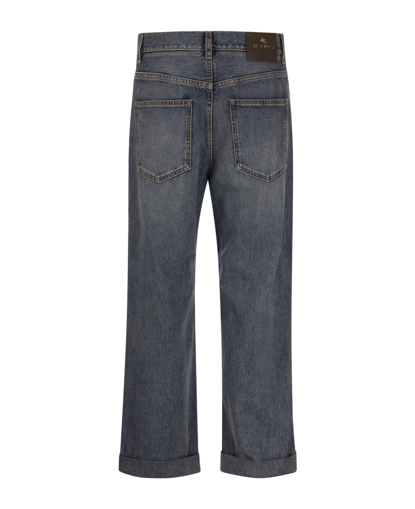 Etro Easy-fit Five-pocket Jeans - Denim Blue