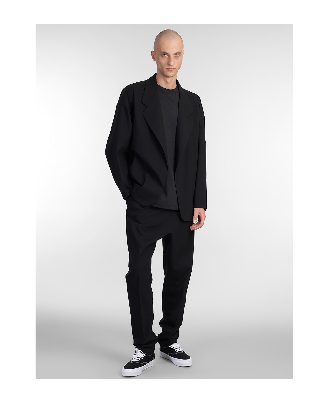 Fear of God California Blazer In Black Cotton - black
