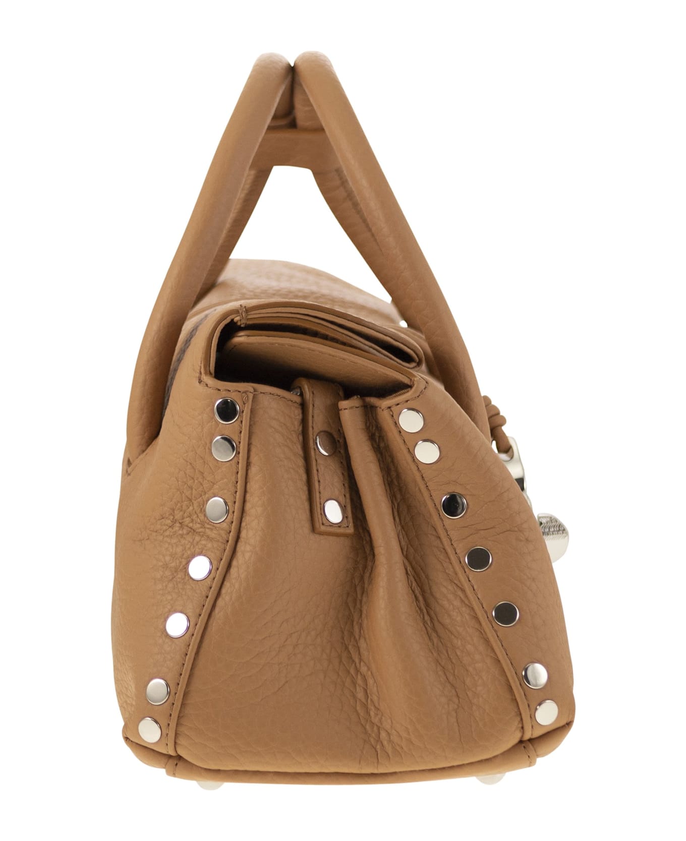 Zanellato Dotta - Grained Leather Bag S - Cognac