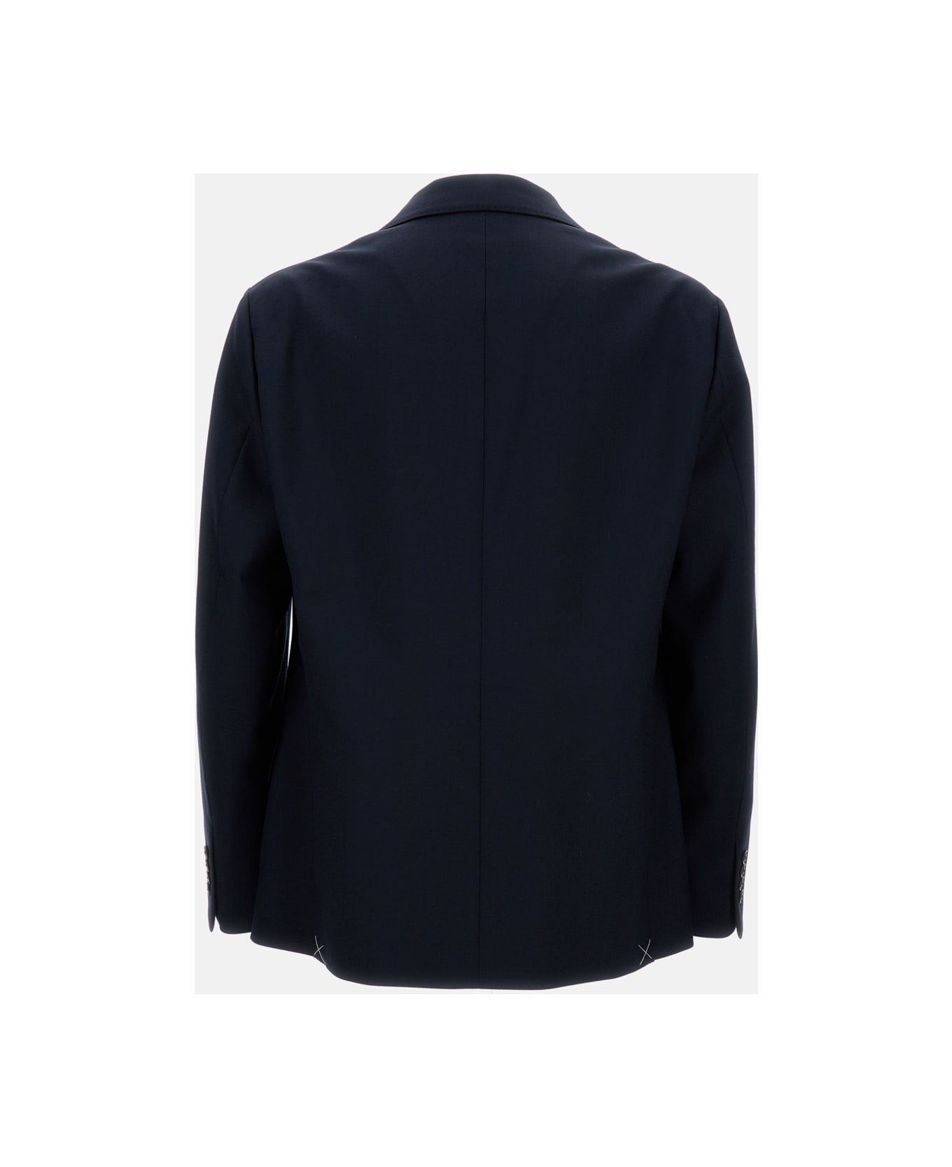 Fay Double-breasted Jacket - Blue