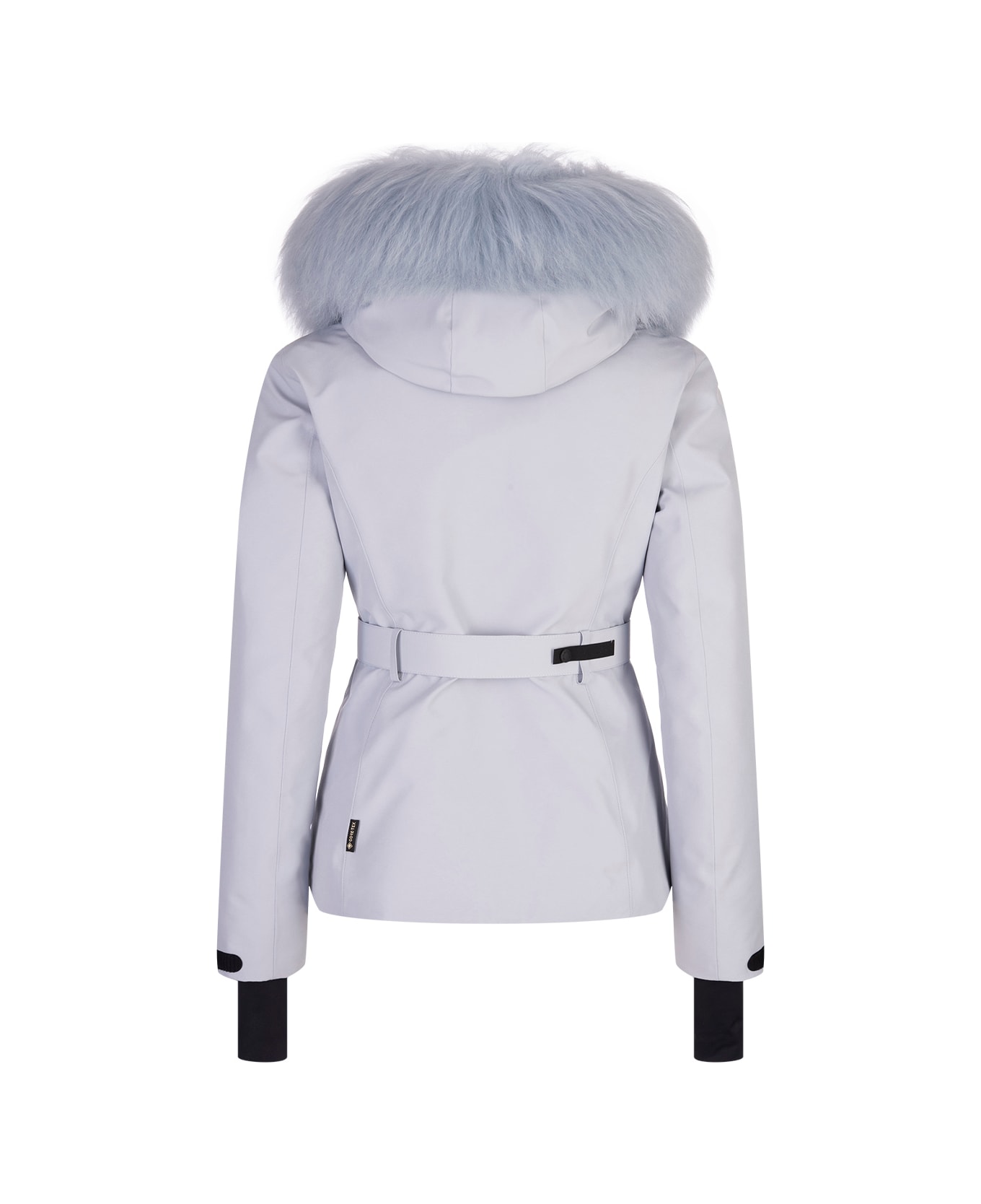 Moncler Grenoble Laplance Ski Jacket In Light Blue Gore-tex - Blue