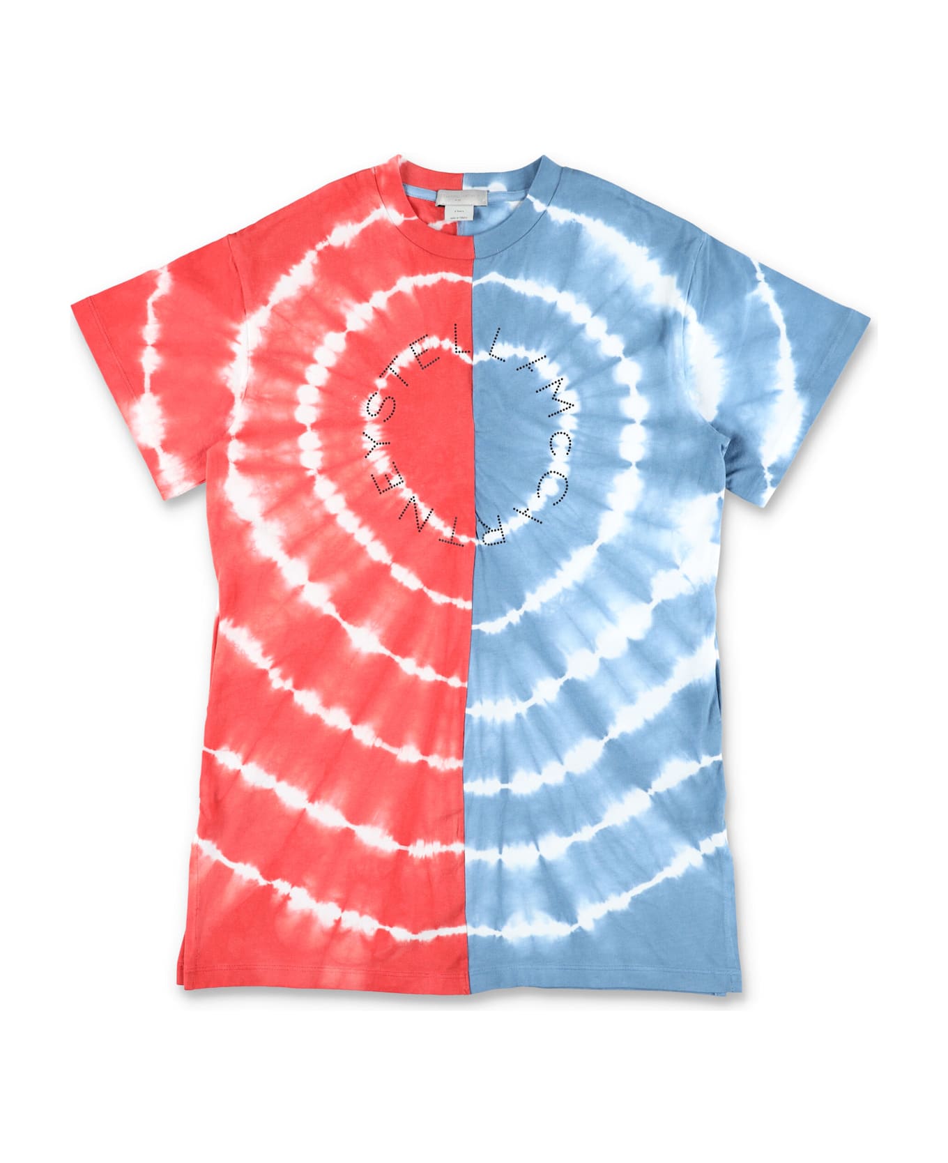 Stella McCartney Kids Kid - Tie-dye Graphic T-shirt Dress - MULTI