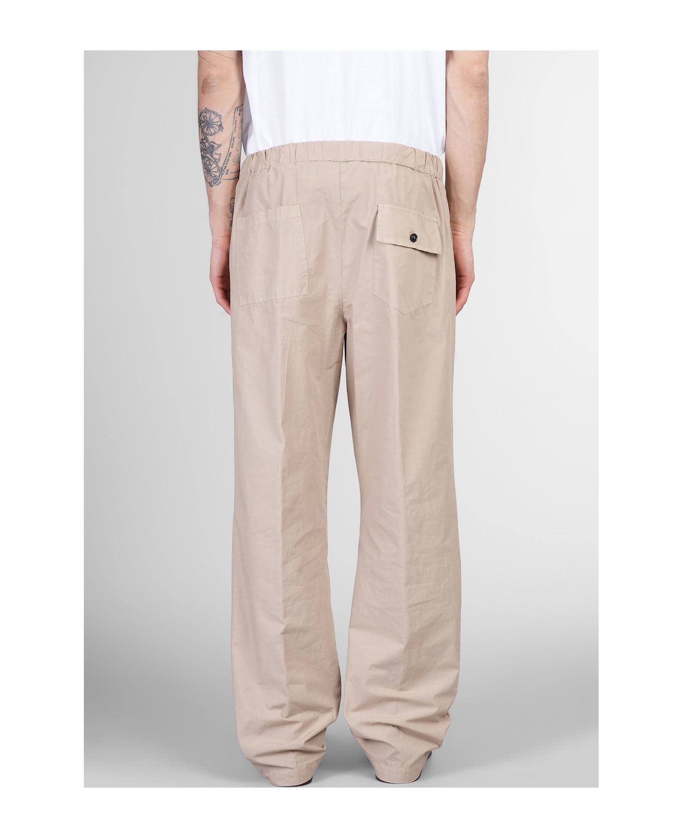 Mauro Grifoni Pants In Beige Cotton - beige