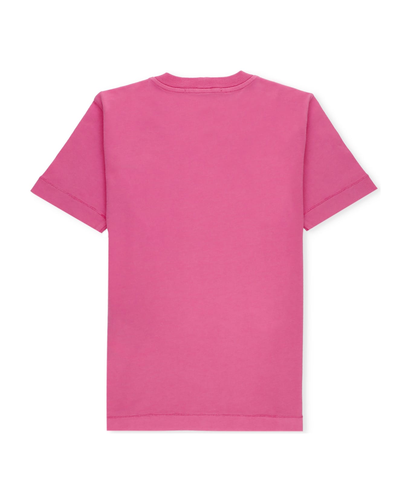 Stone Island Cotton T-shirt - Fuchsia