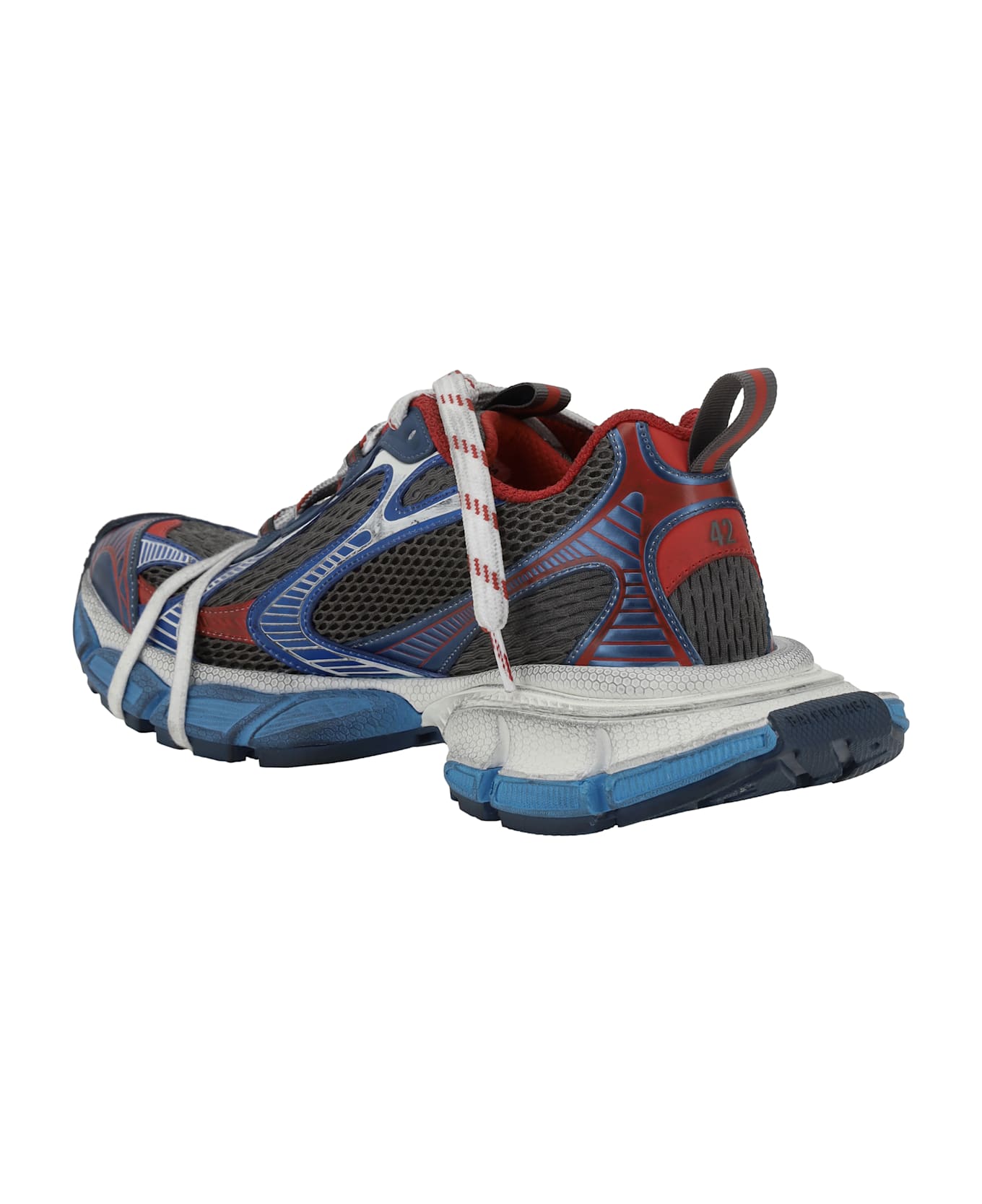 Balenciaga 3xl Sneakers - Grey/blue/red/white