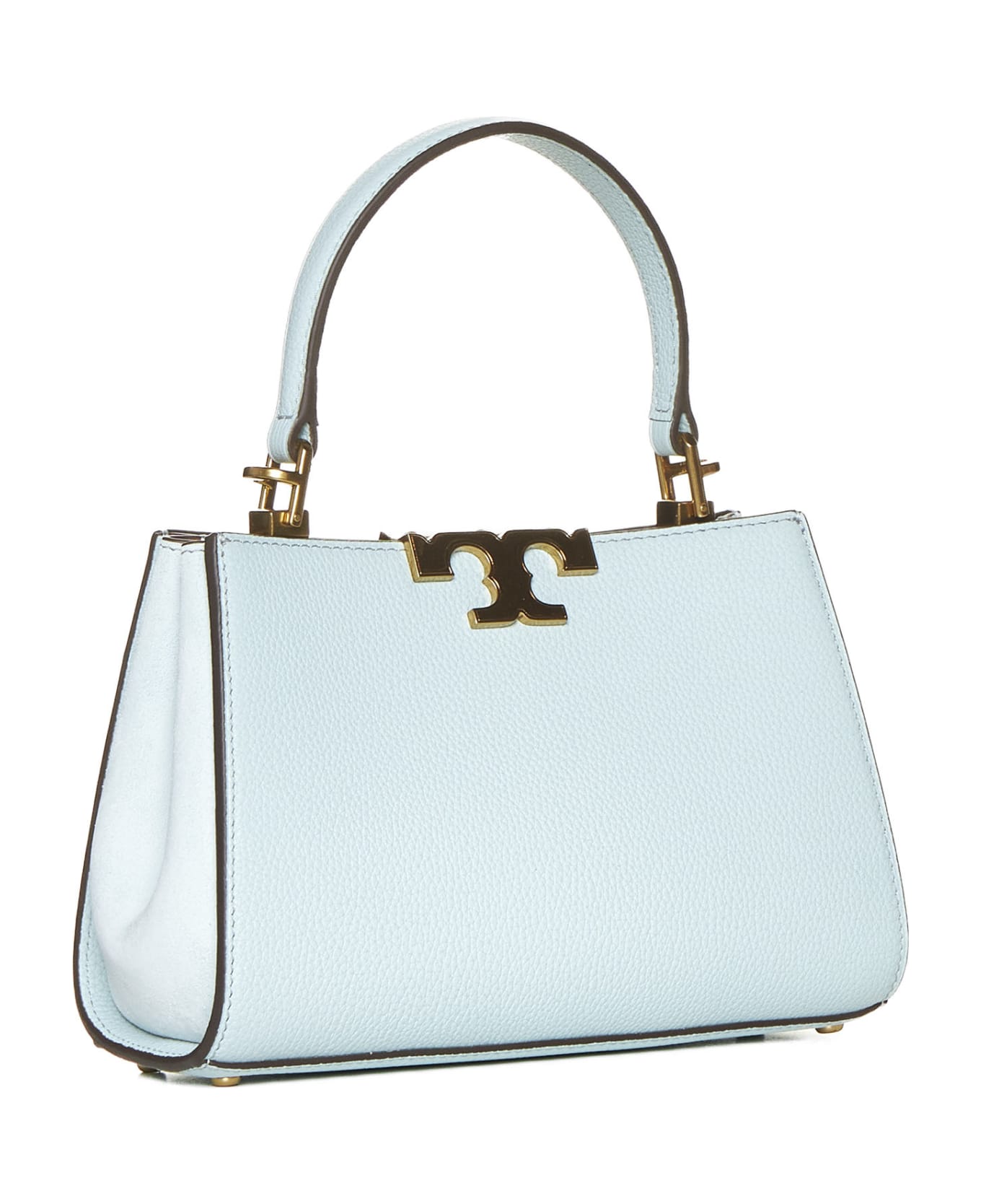 Tory Burch 'eleanor' Mini Bag In Light Blue Leather - Sky