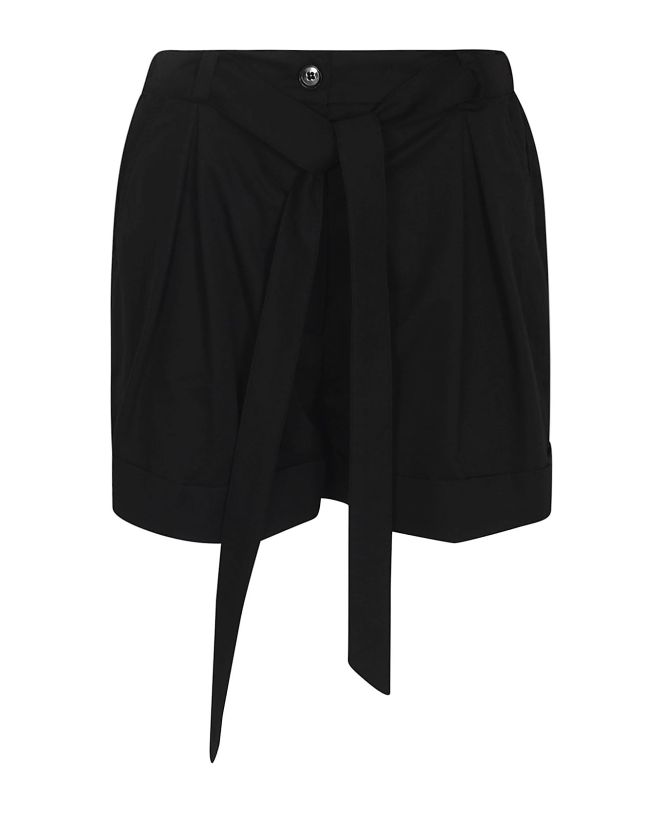 Pinko Belted Shorts - Black