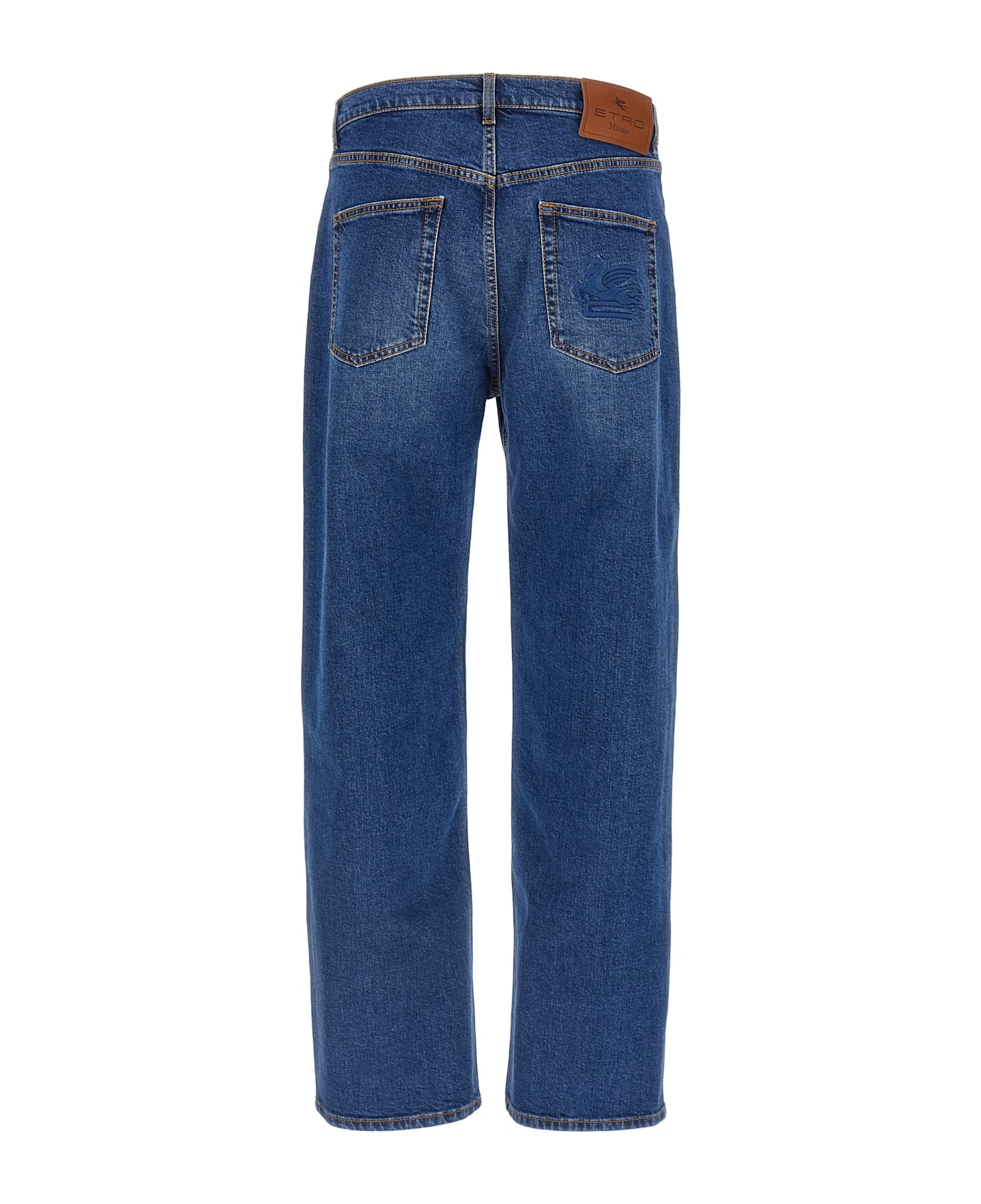 Etro Embroidery Jeans - Blue