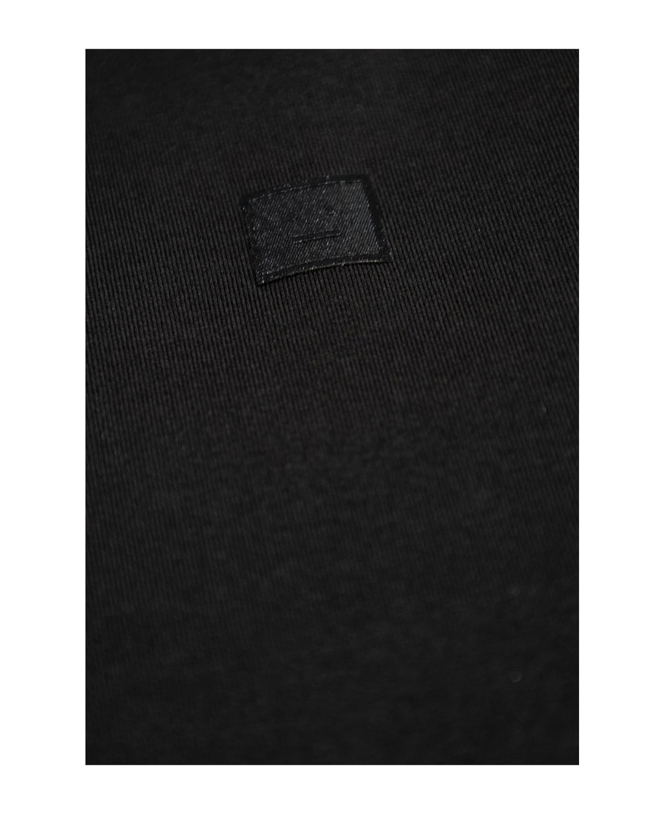 Acne Studios Top With Logo - Black