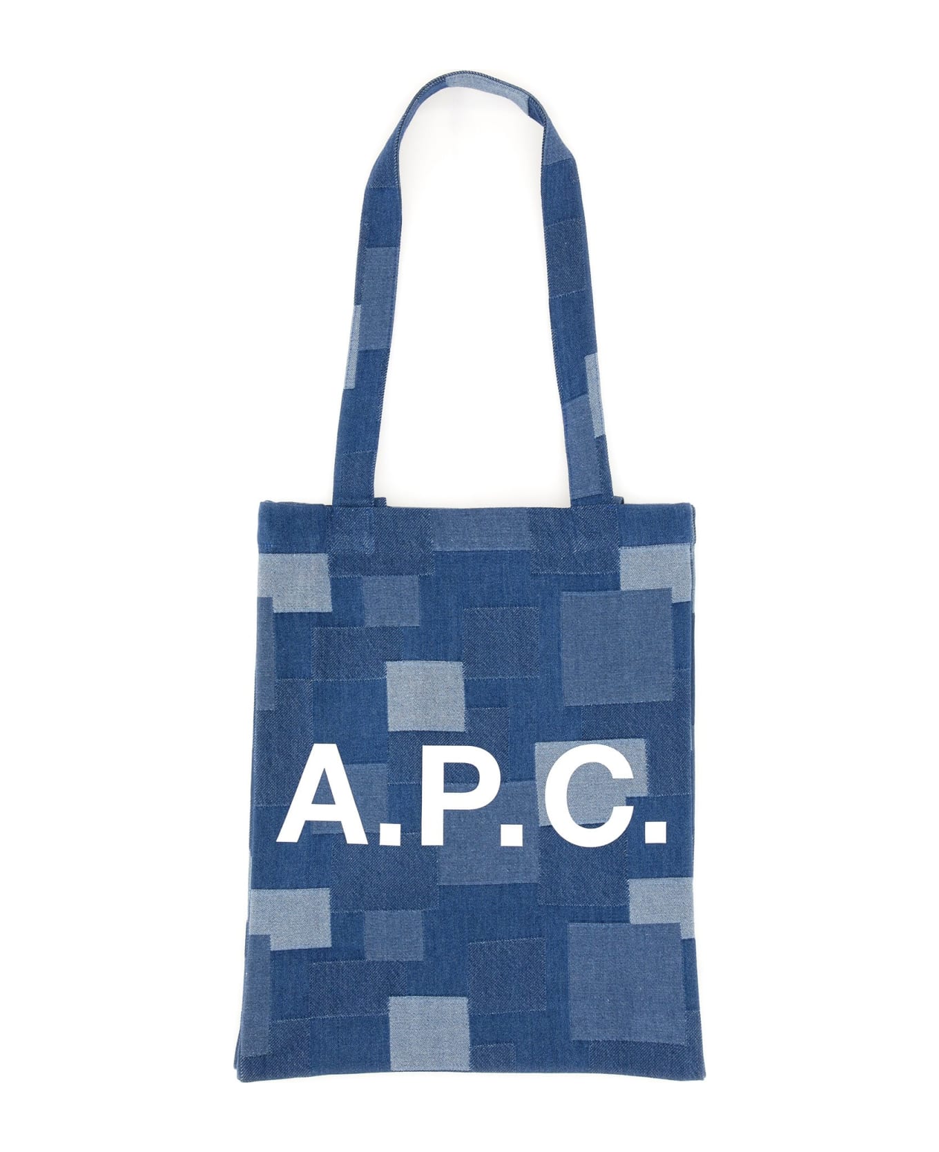 A.P.C. Lou Tote Bag - BLUE