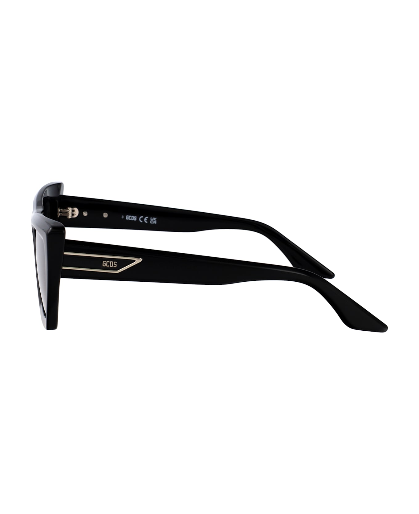 GCDS Gd0065 Sunglasses - nero lucido / fumo