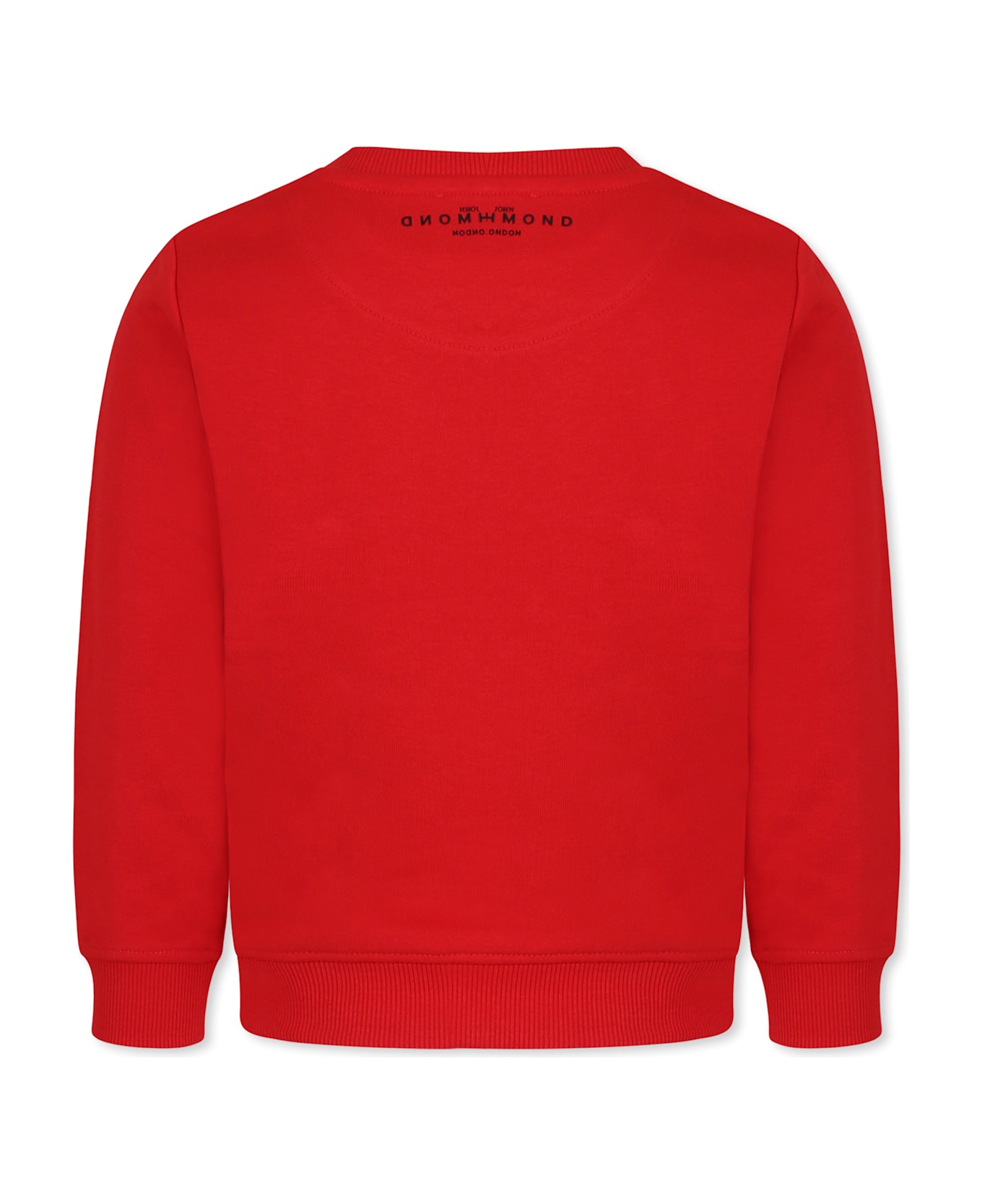 Richmond Red Sweatshirt For Kids With Logo - Red