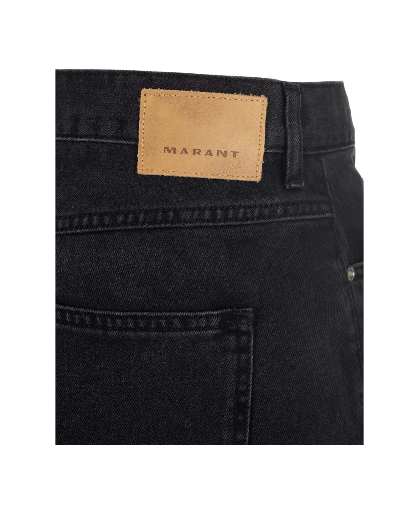 Isabel Marant Skinny Cut Jeans - Black
