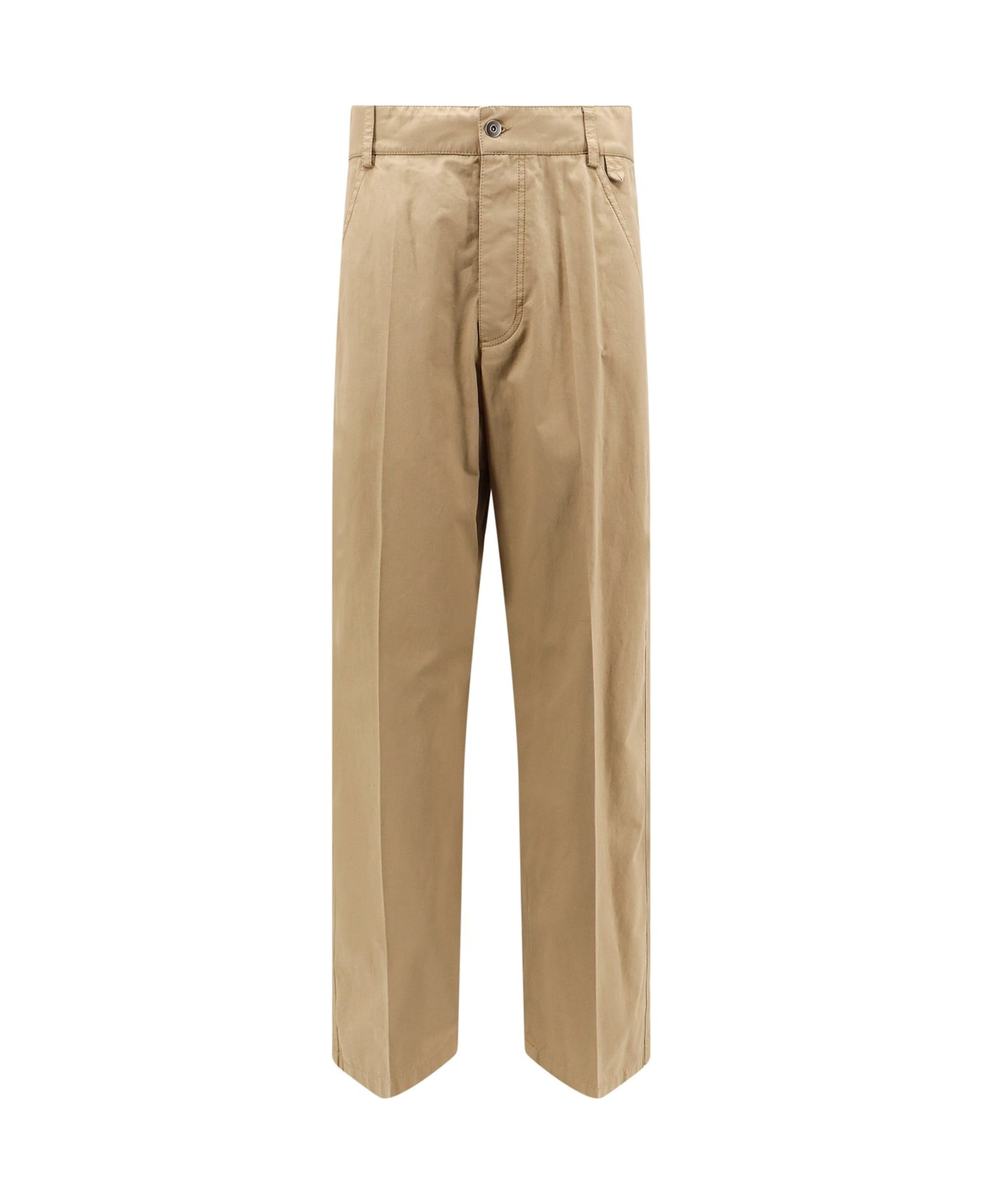 Bottega Veneta Twill Cargo Trousers - Beige
